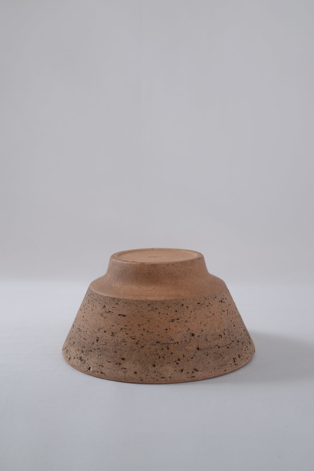 COUPE EN TERRE CUITE BRUN/ORANGÉ