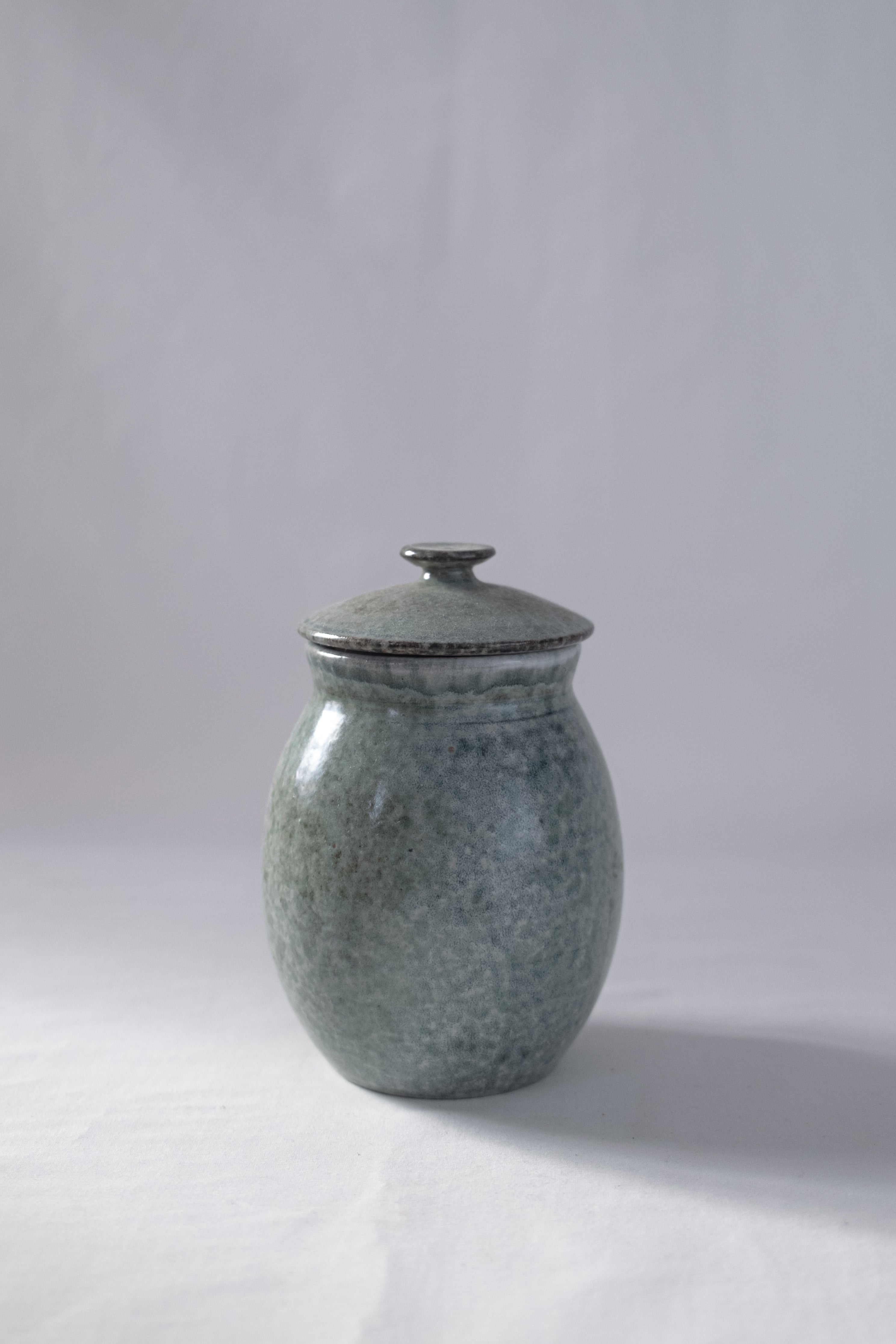 POT À SUCRE EN CÉRAMIQUE BLEU
