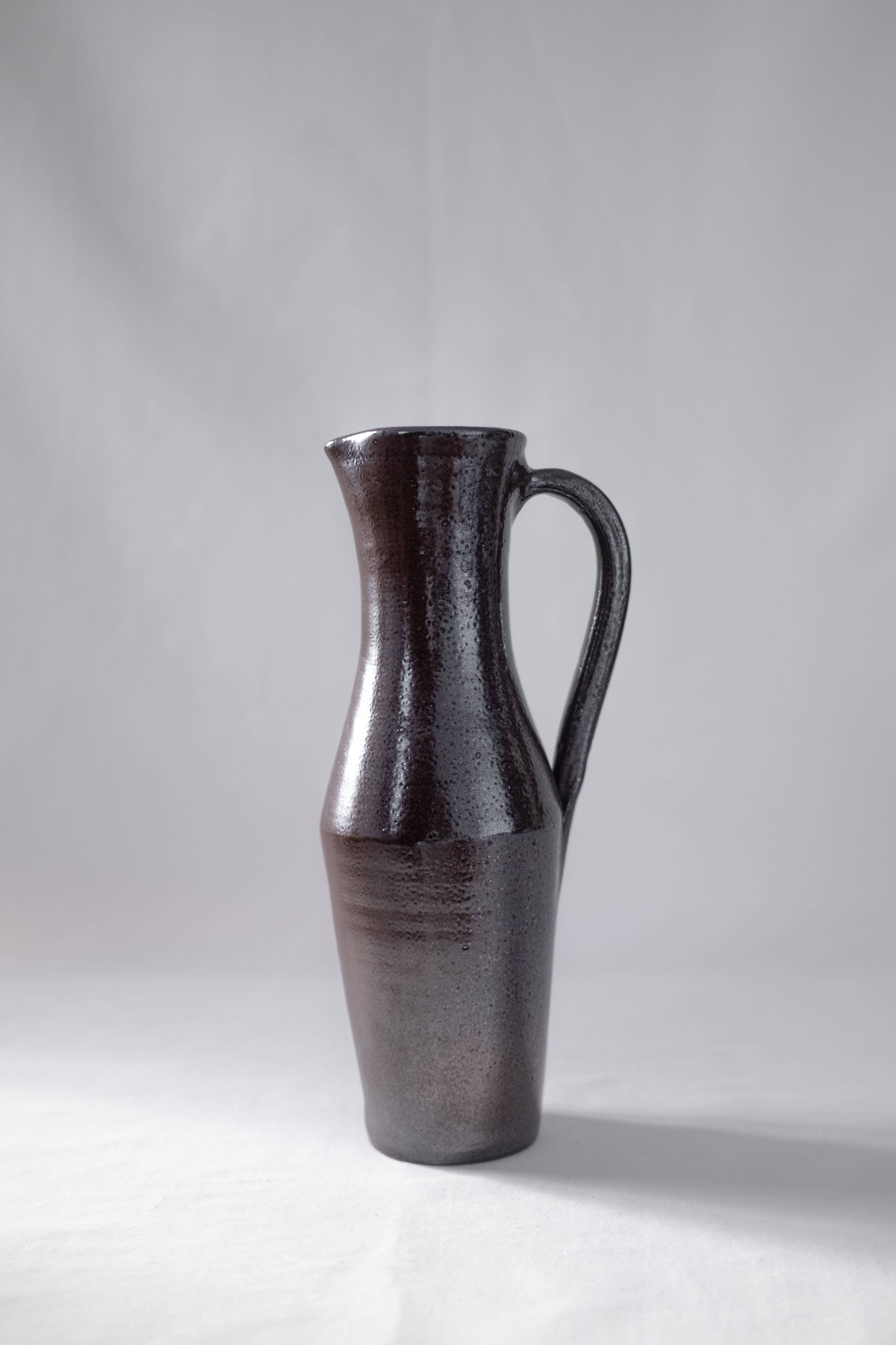 CARAFE EN CÉRAMIQUE PRUNE