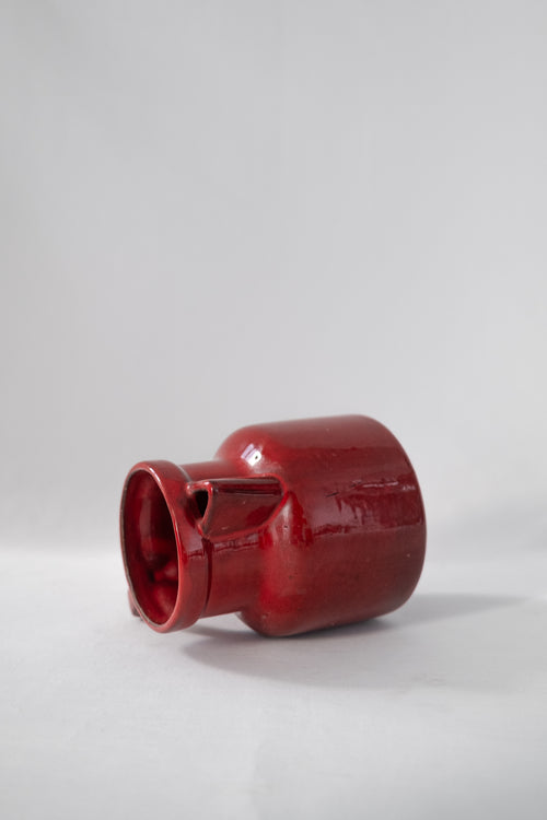 CARAFE EN CÉRAMIQUE ROUGE