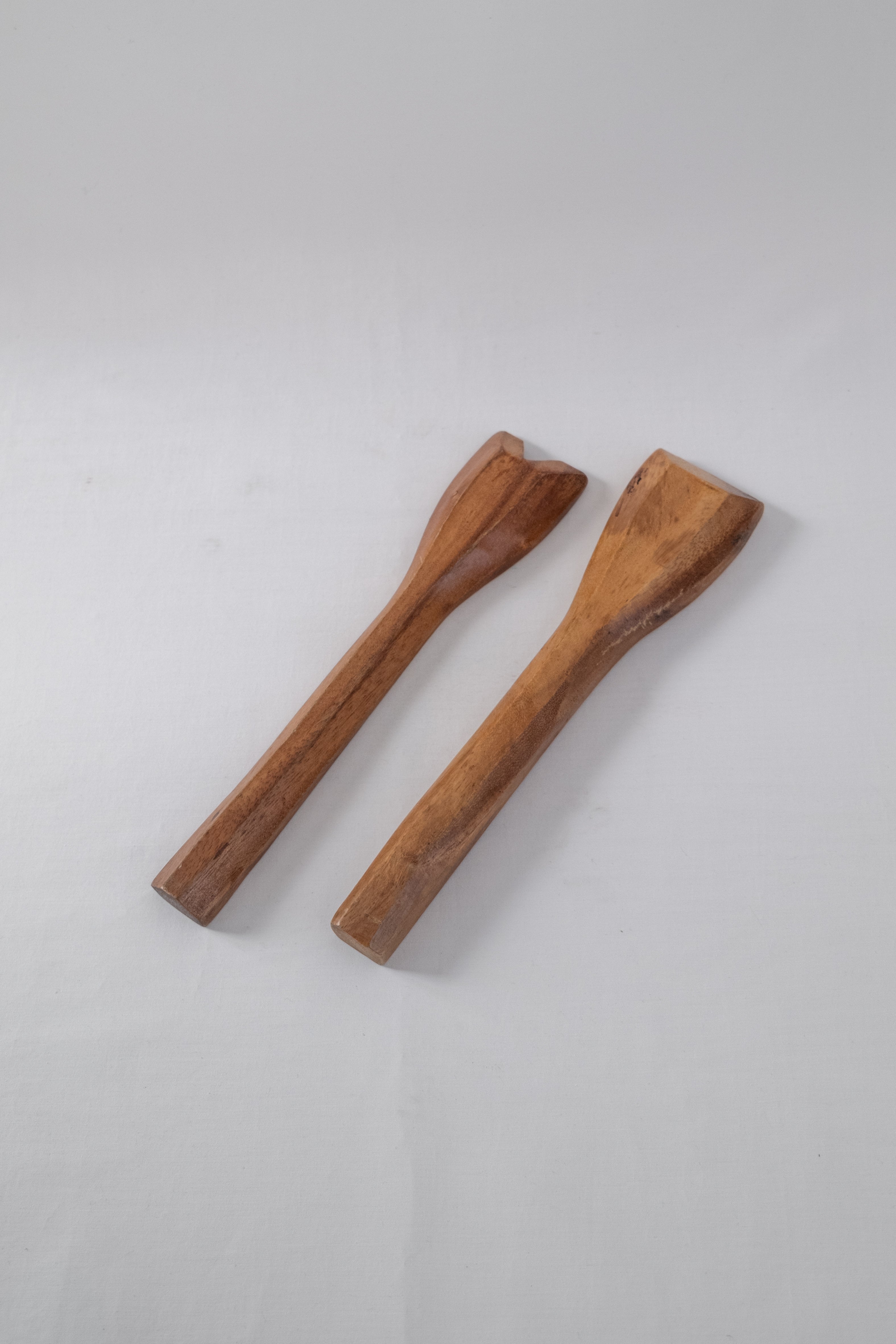COUVERTS À SALADE EN BOIS