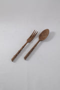 COUVERTS A SALADE EN BOIS
