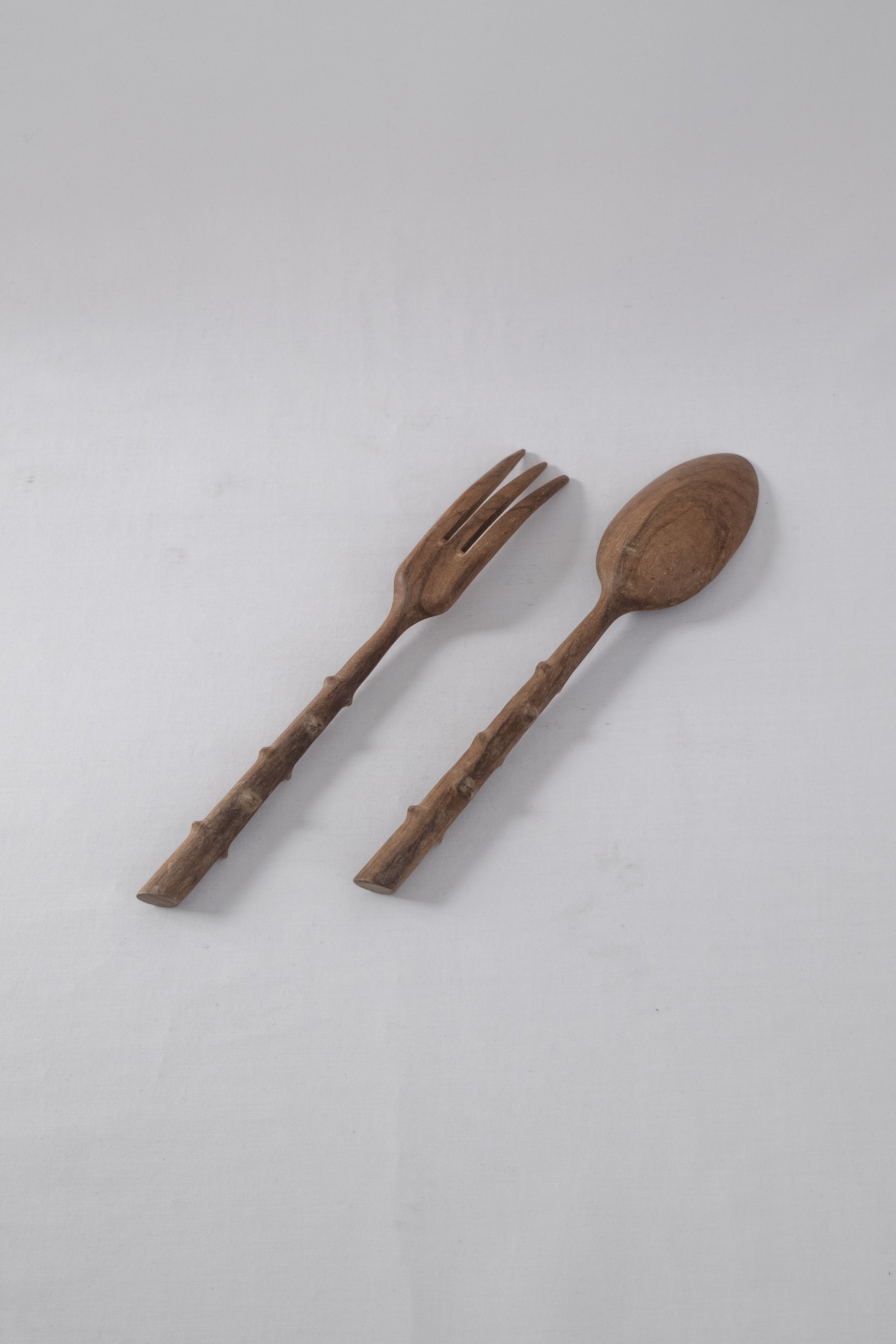 COUVERTS A SALADE EN BOIS