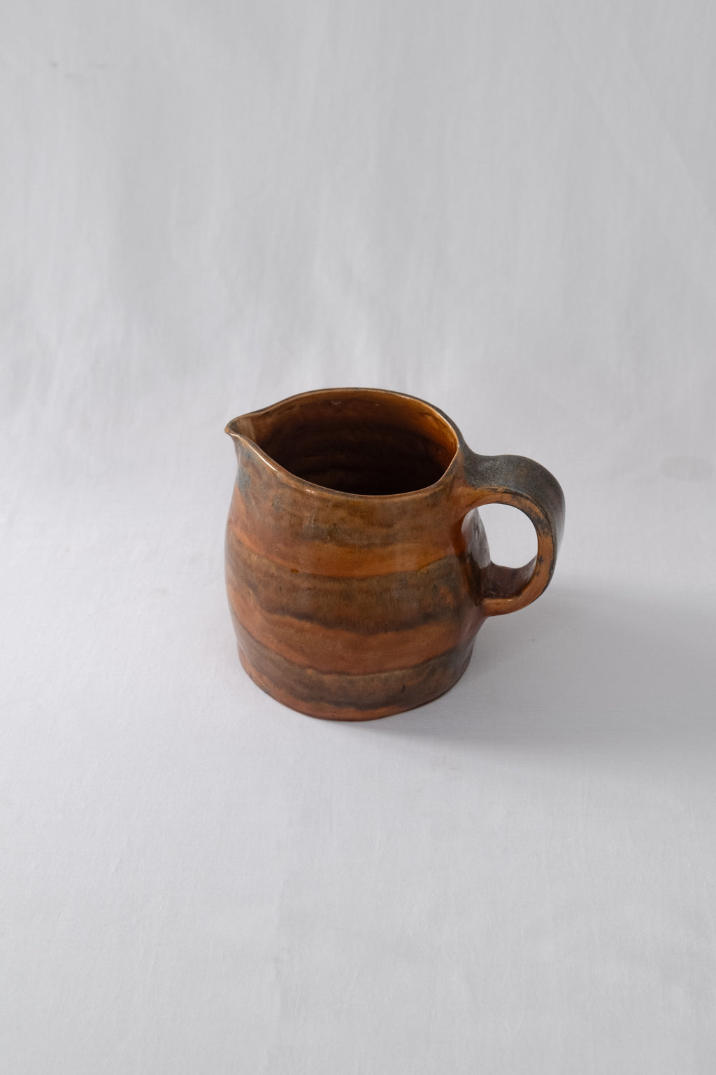 CARAFE EN CÉRAMIQUE BRUN/ORANGÉ