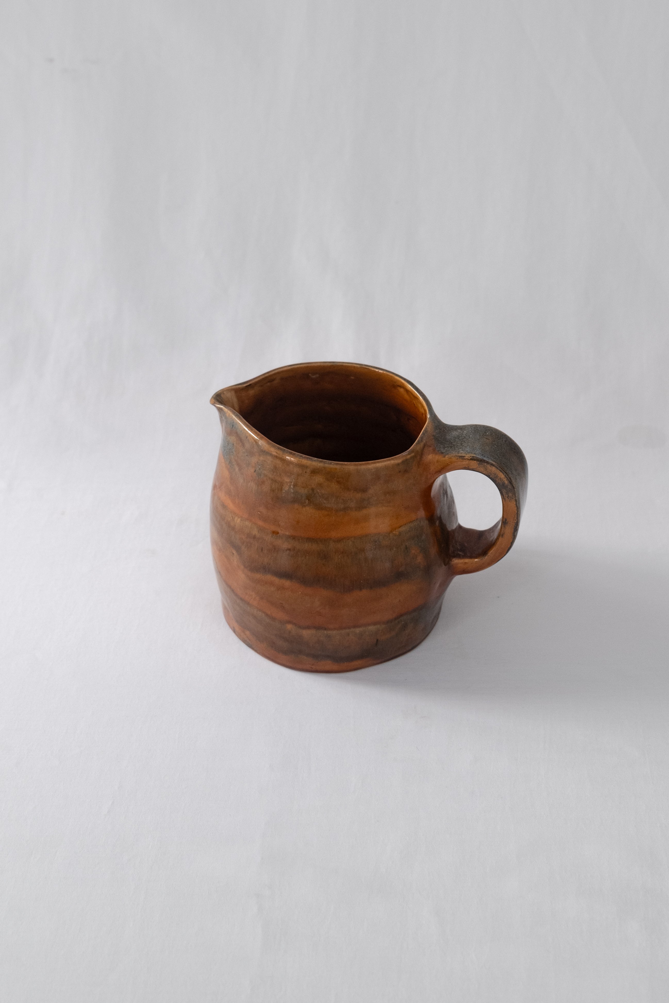 CARAFE EN CÉRAMIQUE BRUN/ORANGÉ