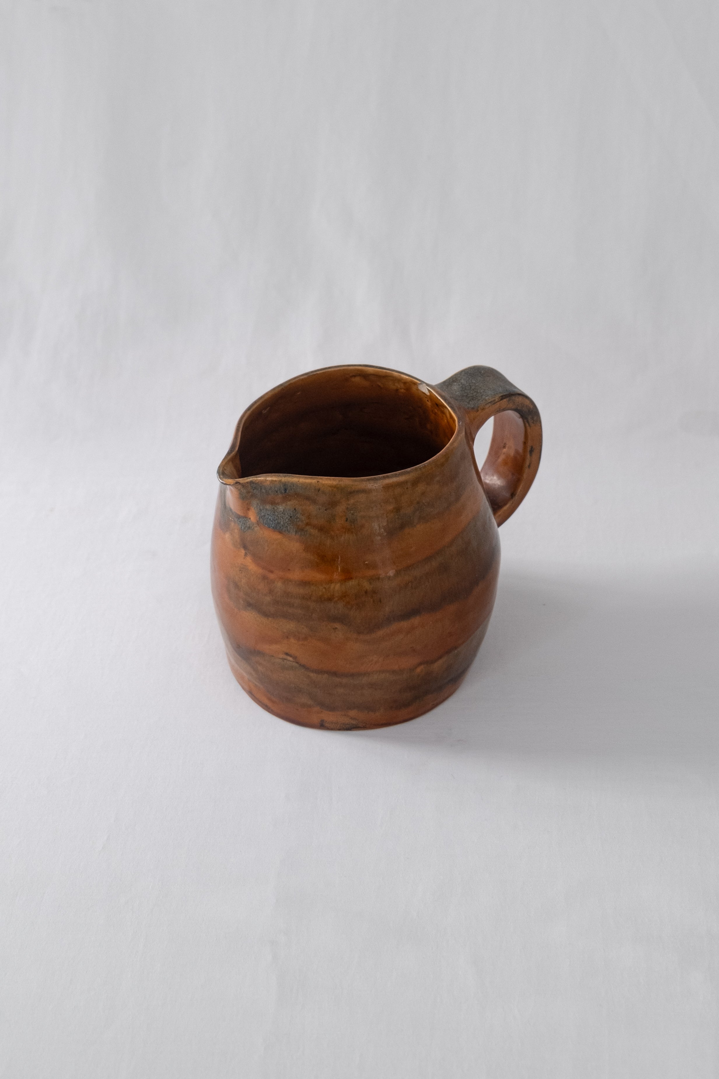 CARAFE EN CÉRAMIQUE BRUN/ORANGÉ