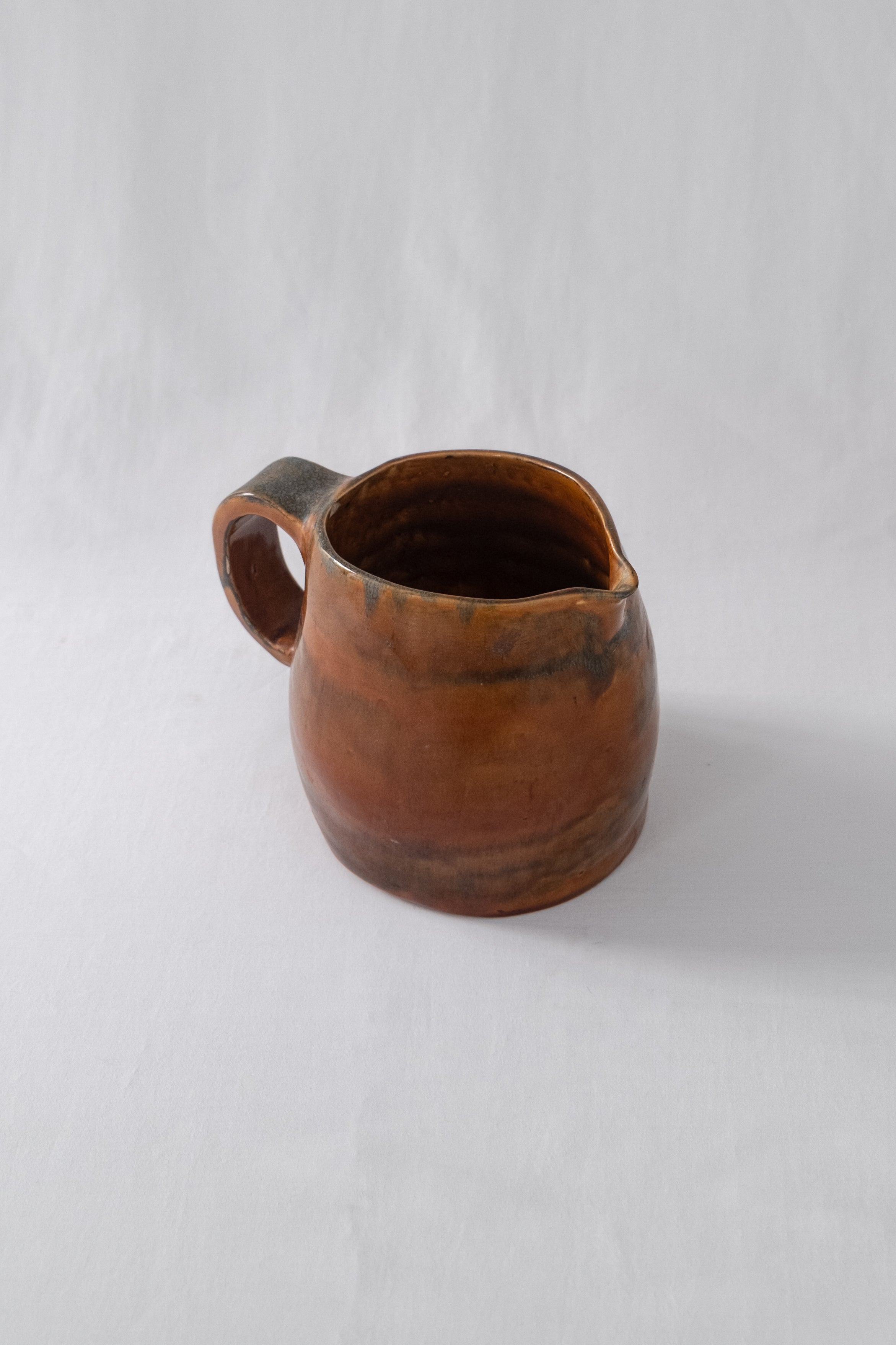 CARAFE EN CÉRAMIQUE BRUN/ORANGÉ