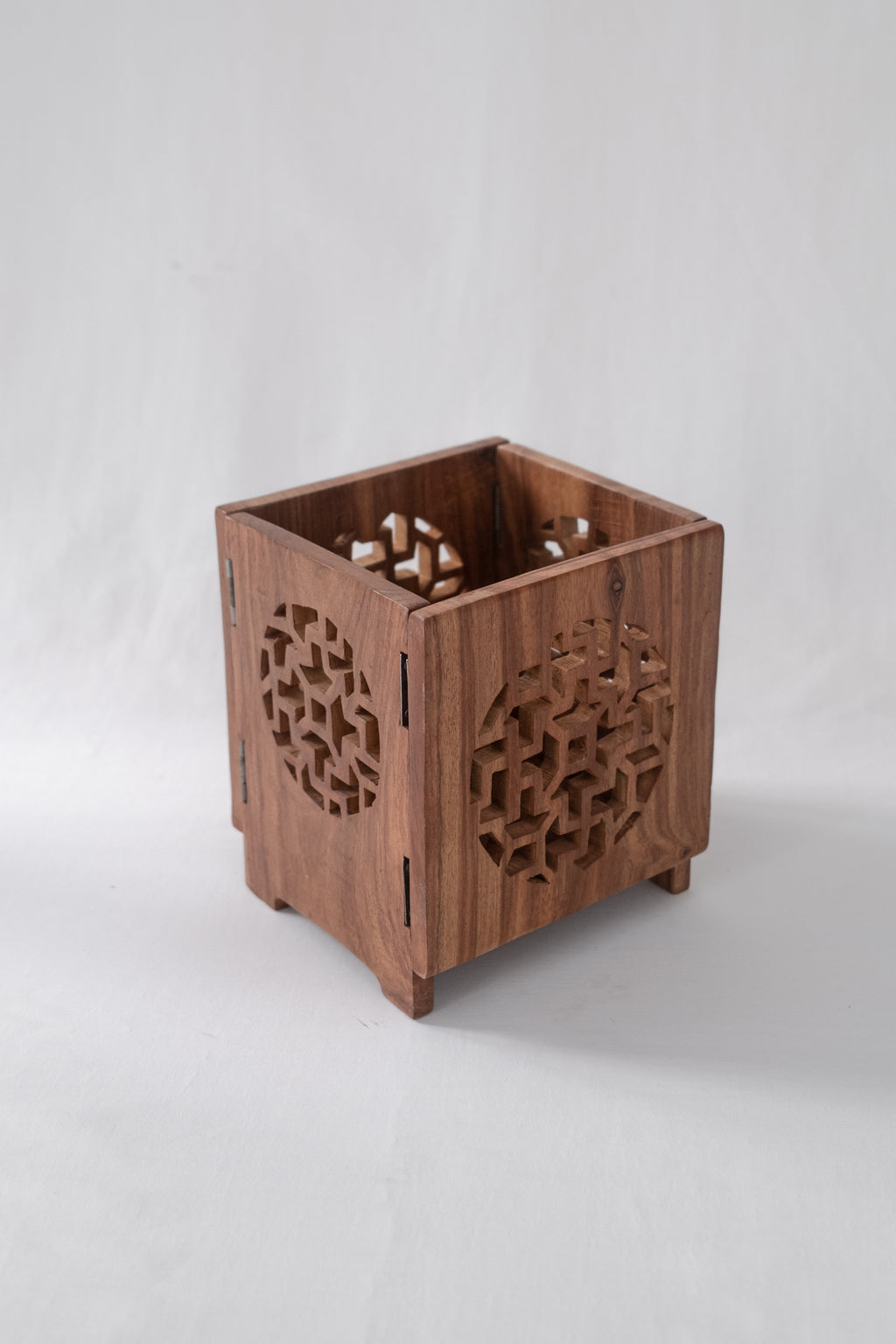 PHOTOPHORE EN BOIS POUR BOUGIE