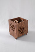PHOTOPHORE EN BOIS POUR BOUGIE