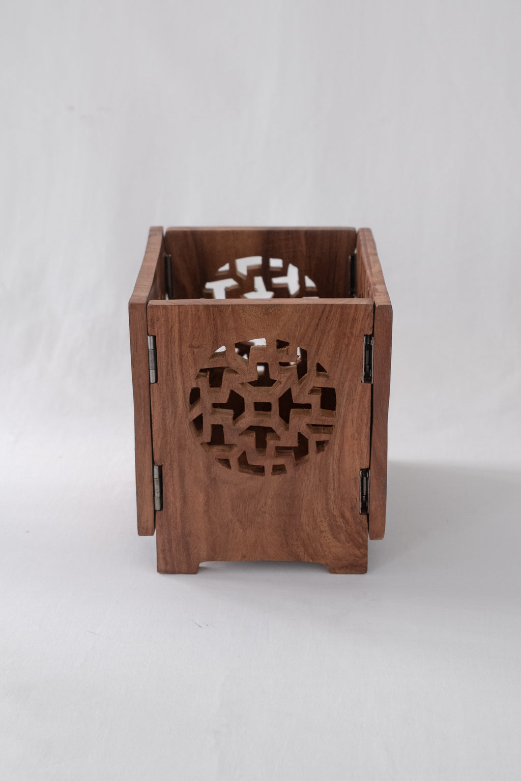 PHOTOPHORE EN BOIS POUR BOUGIE
