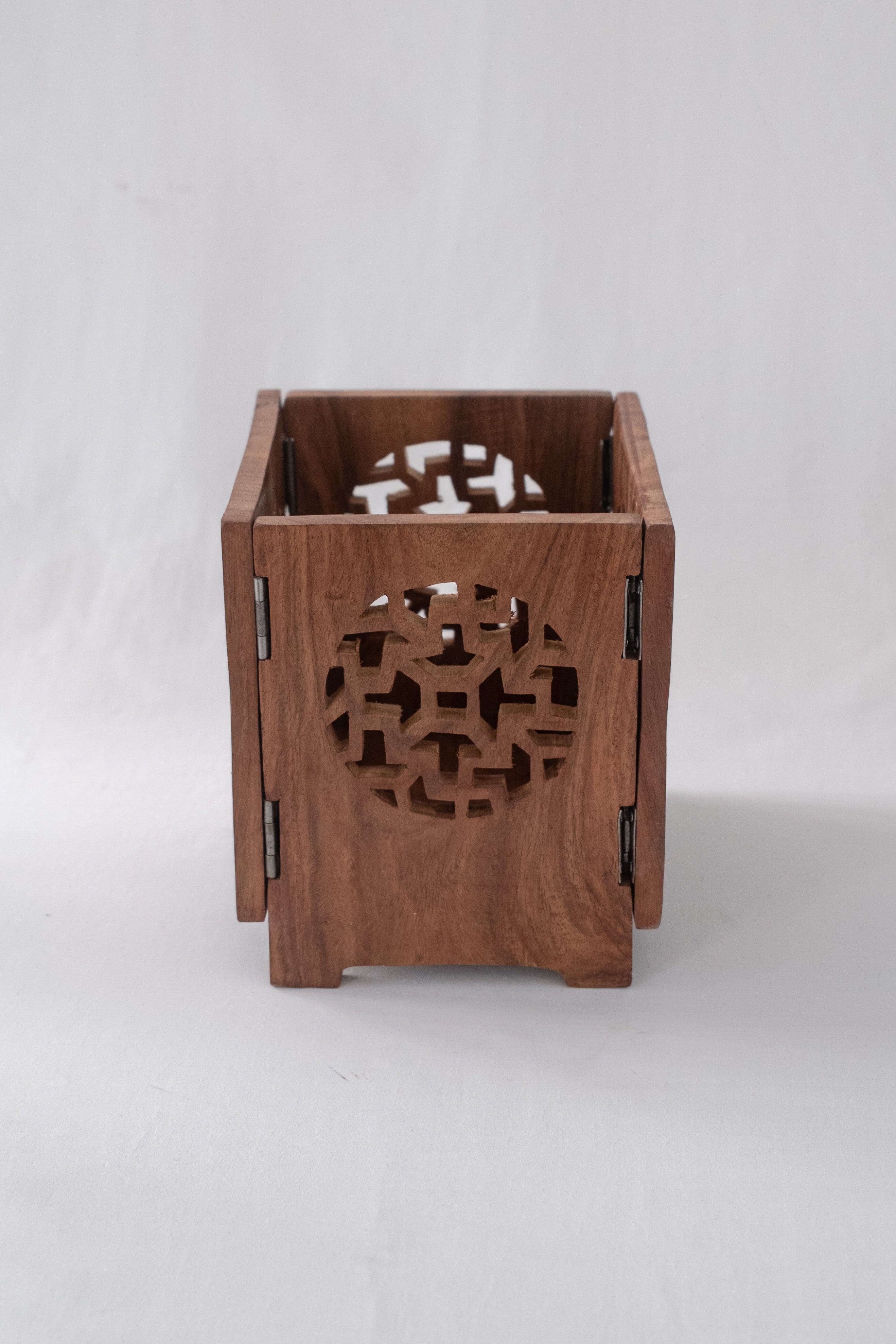 PHOTOPHORE EN BOIS POUR BOUGIE