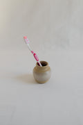 PETIT VASE EN CÉRAMIQUE BEIGE