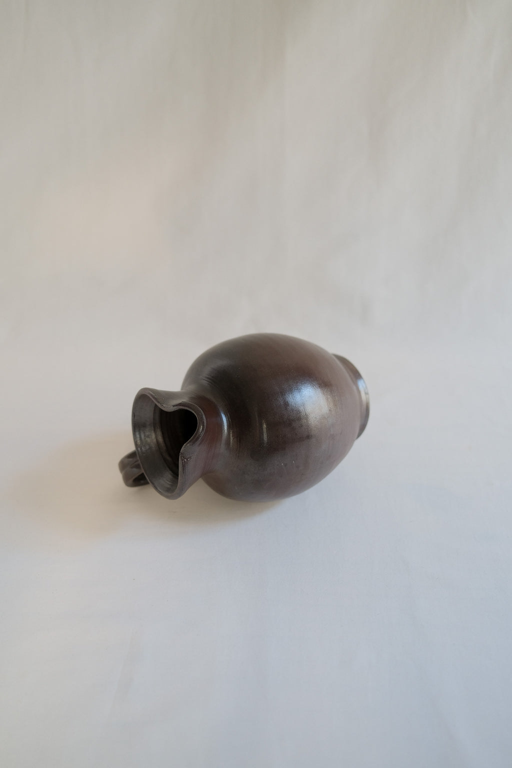 CARAFE EN CÉRAMIQUE BRUN/PRUNE