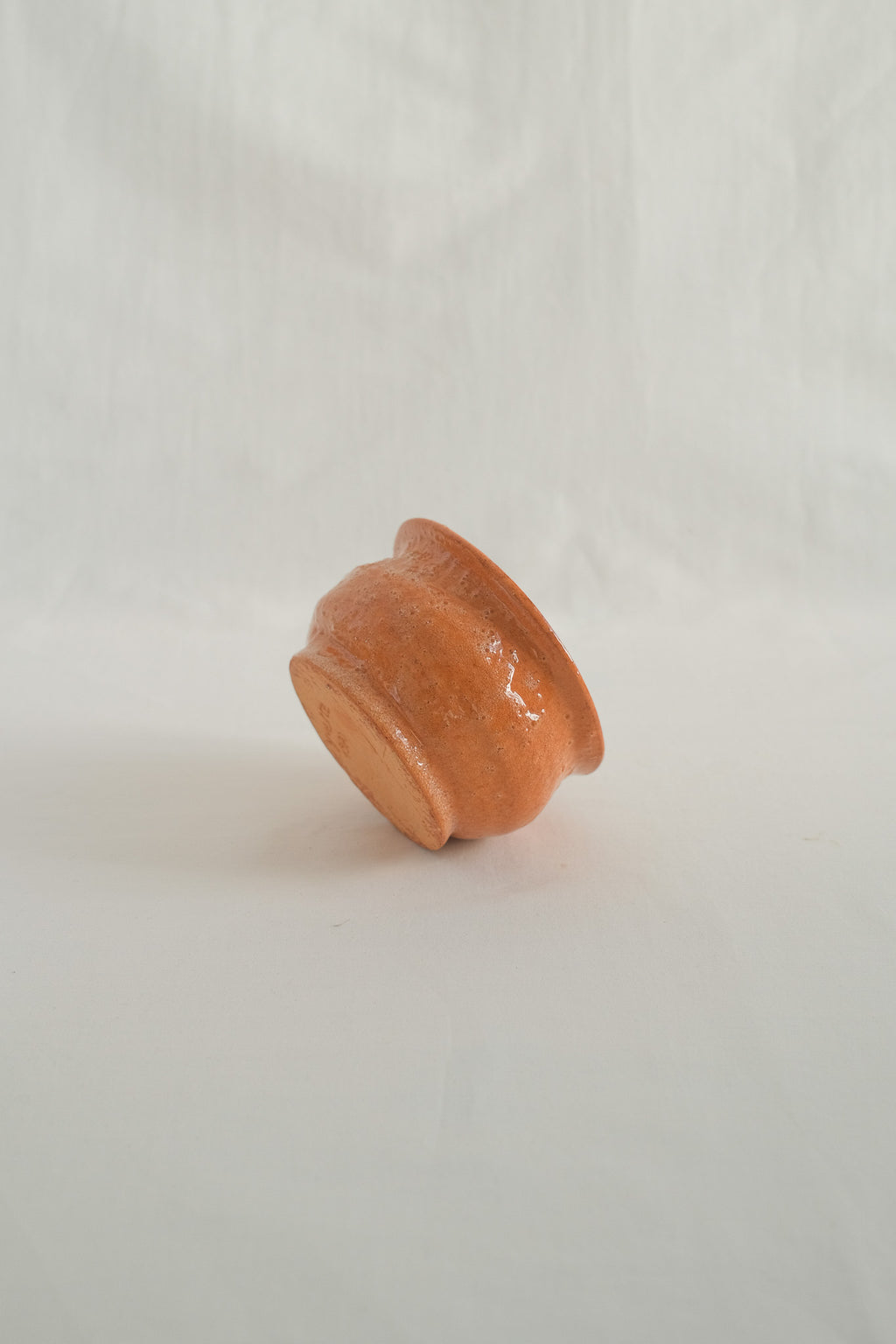 BOL EN CÉRAMIQUE ORANGÉ