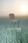 CHAISE TUBMÉNAGER EN MÉTAL CHROMÉ, ANNÉES 70