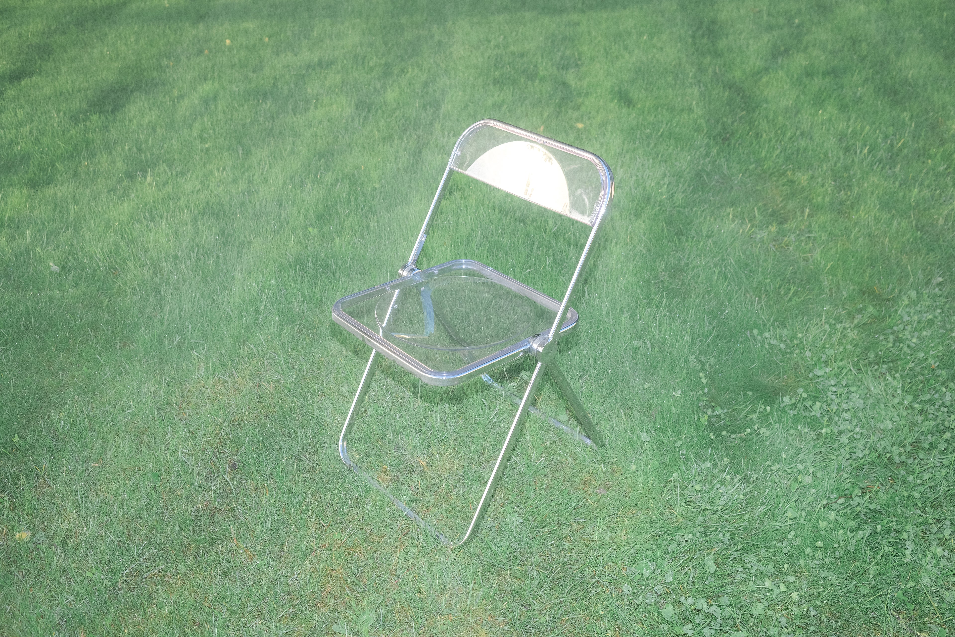 CHAISE PLIANTE PLIA PAR GIANCARLO PIRETTI POUR CASTELLI, ITALIE, ANNÉES 1970