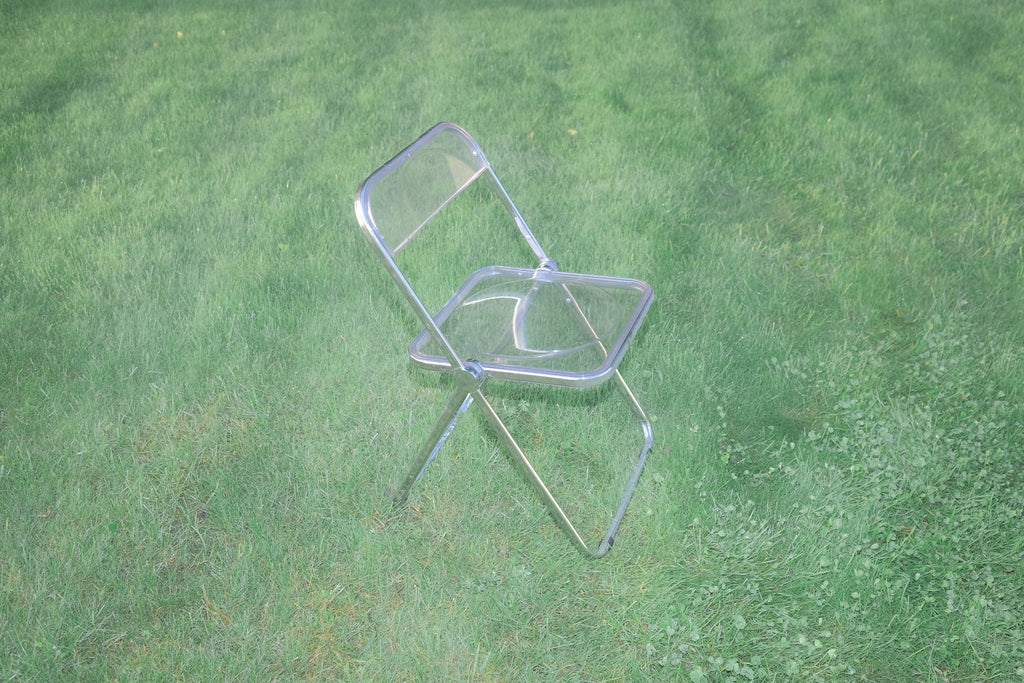 CHAISE PLIANTE PLIA PAR GIANCARLO PIRETTI POUR CASTELLI, ITALIE, ANNÉES 1970