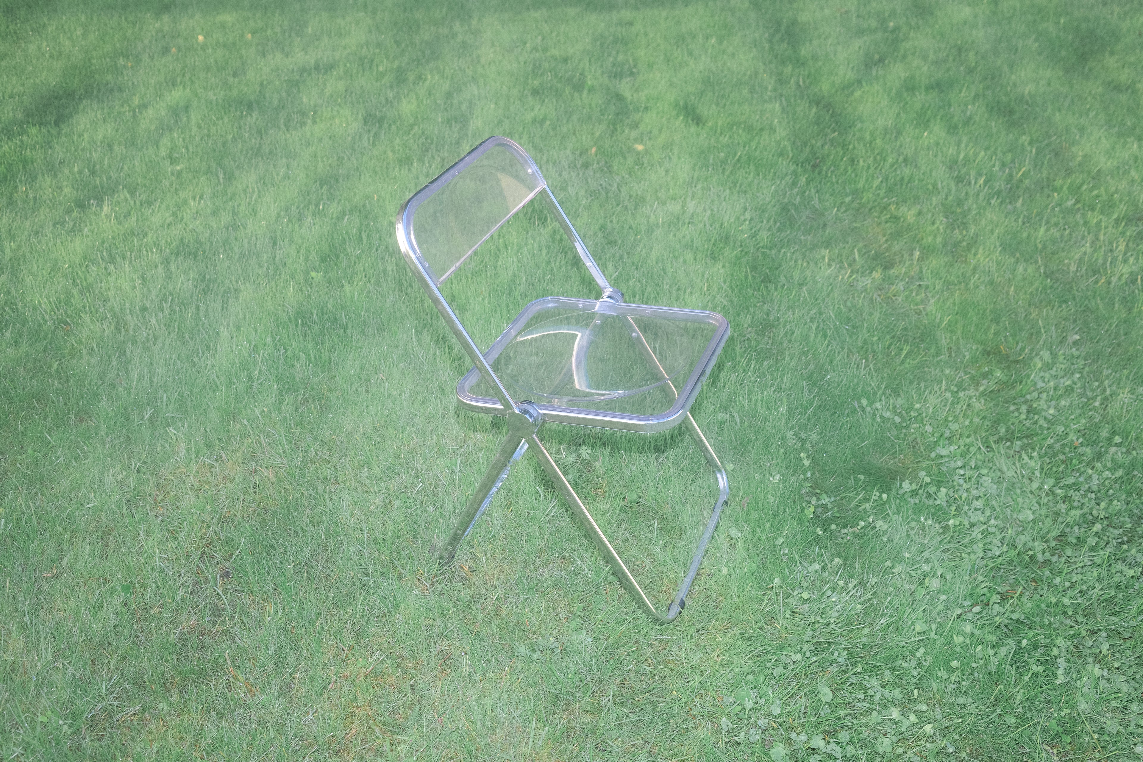 CHAISE PLIANTE PLIA PAR GIANCARLO PIRETTI POUR CASTELLI, ITALIE, ANNÉES 1970