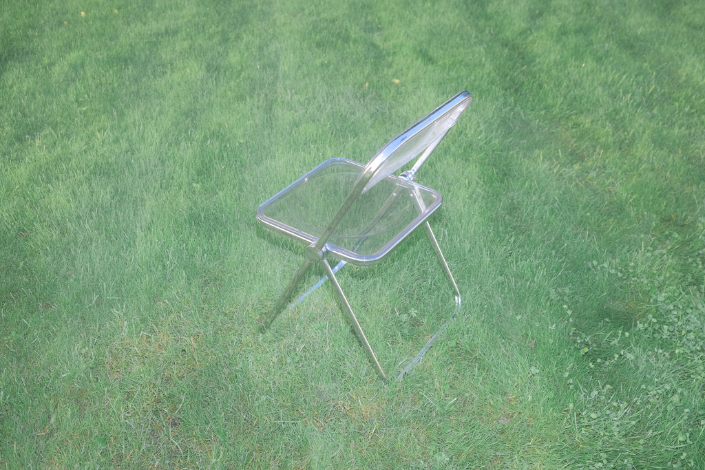 CHAISE PLIANTE PLIA PAR GIANCARLO PIRETTI POUR CASTELLI, ITALIE, ANNÉES 1970