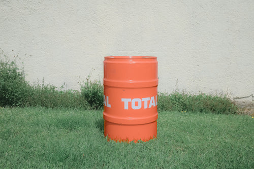 BIDON D'HUILE TOTAL ORANGE