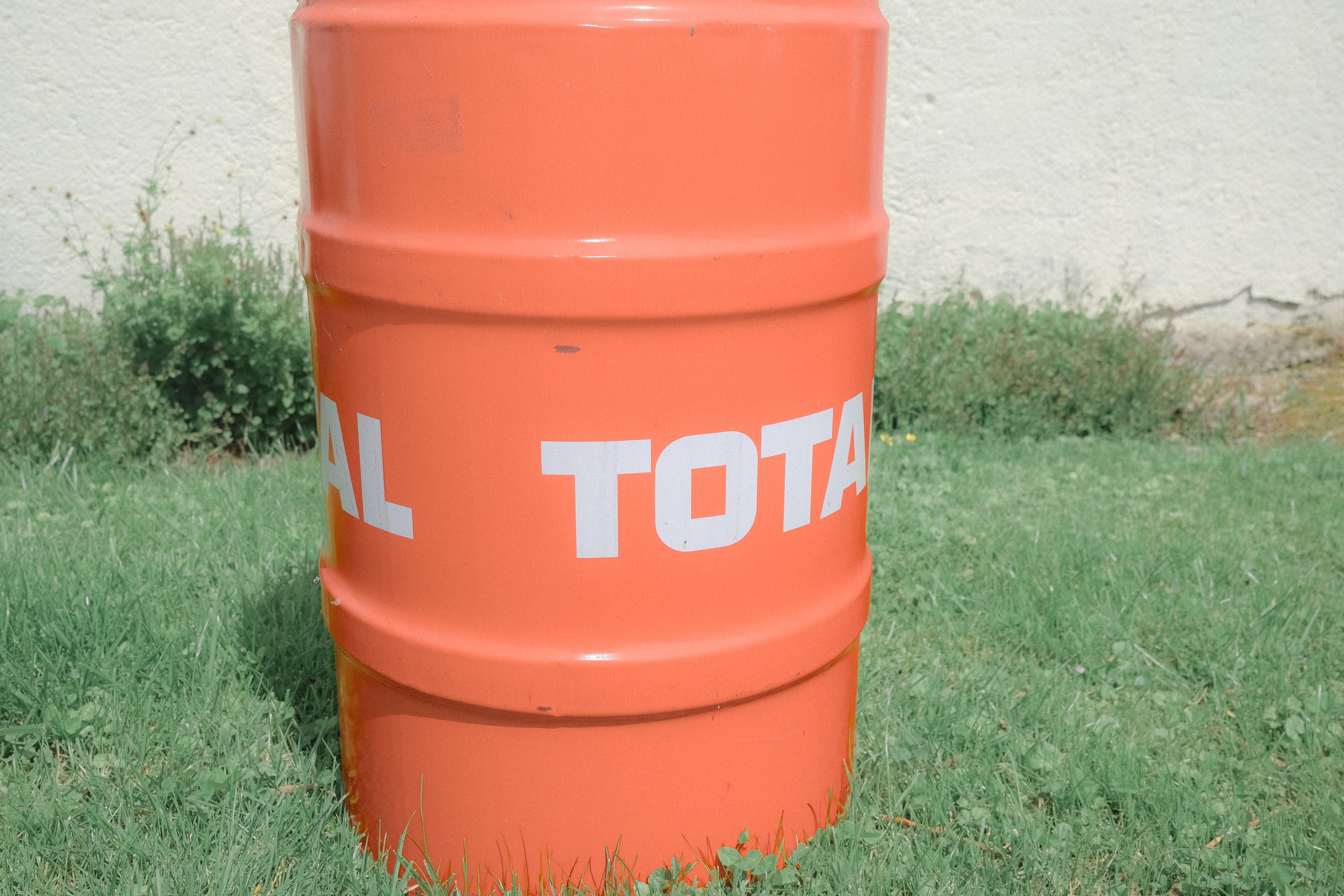 BIDON D'HUILE TOTAL ORANGE