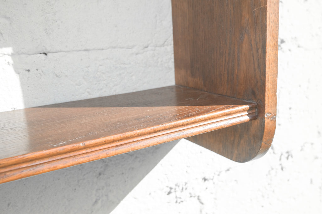 ÉTAGÈRE MURALE EN BOIS BRUTE