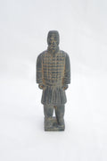 STATUETTE GUERRIER ASIATIQUE EN PIERRE