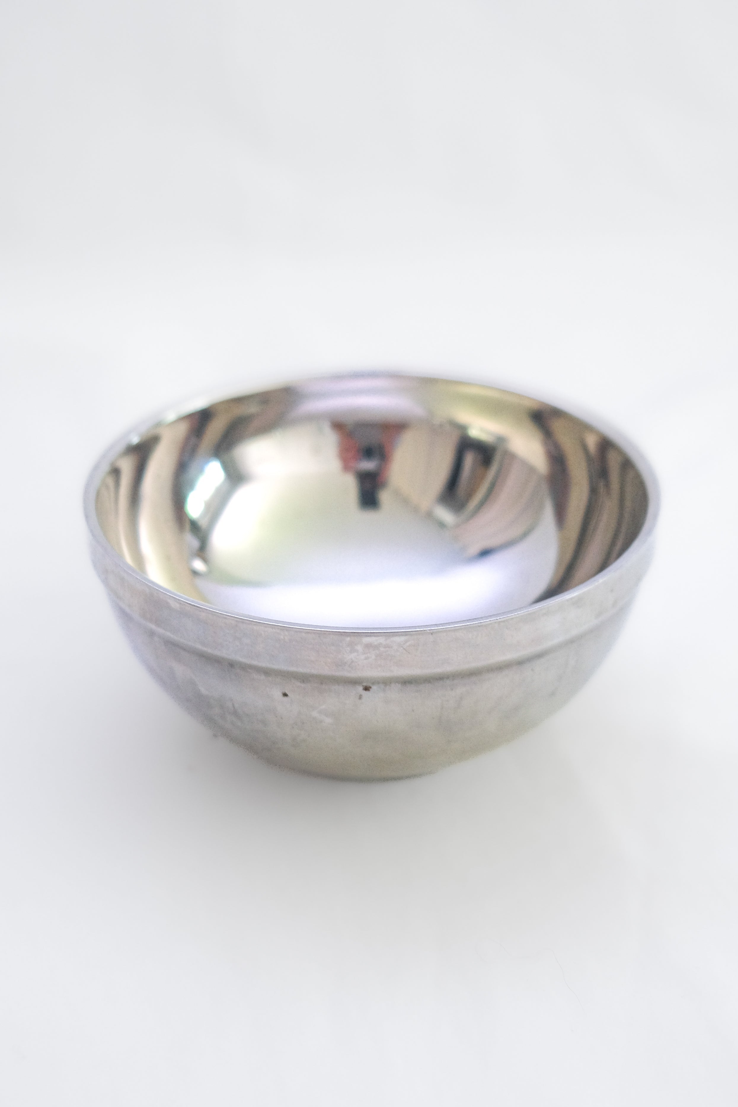 LOT DE TROIS PETITS BOLS CORÉENS EN INOX