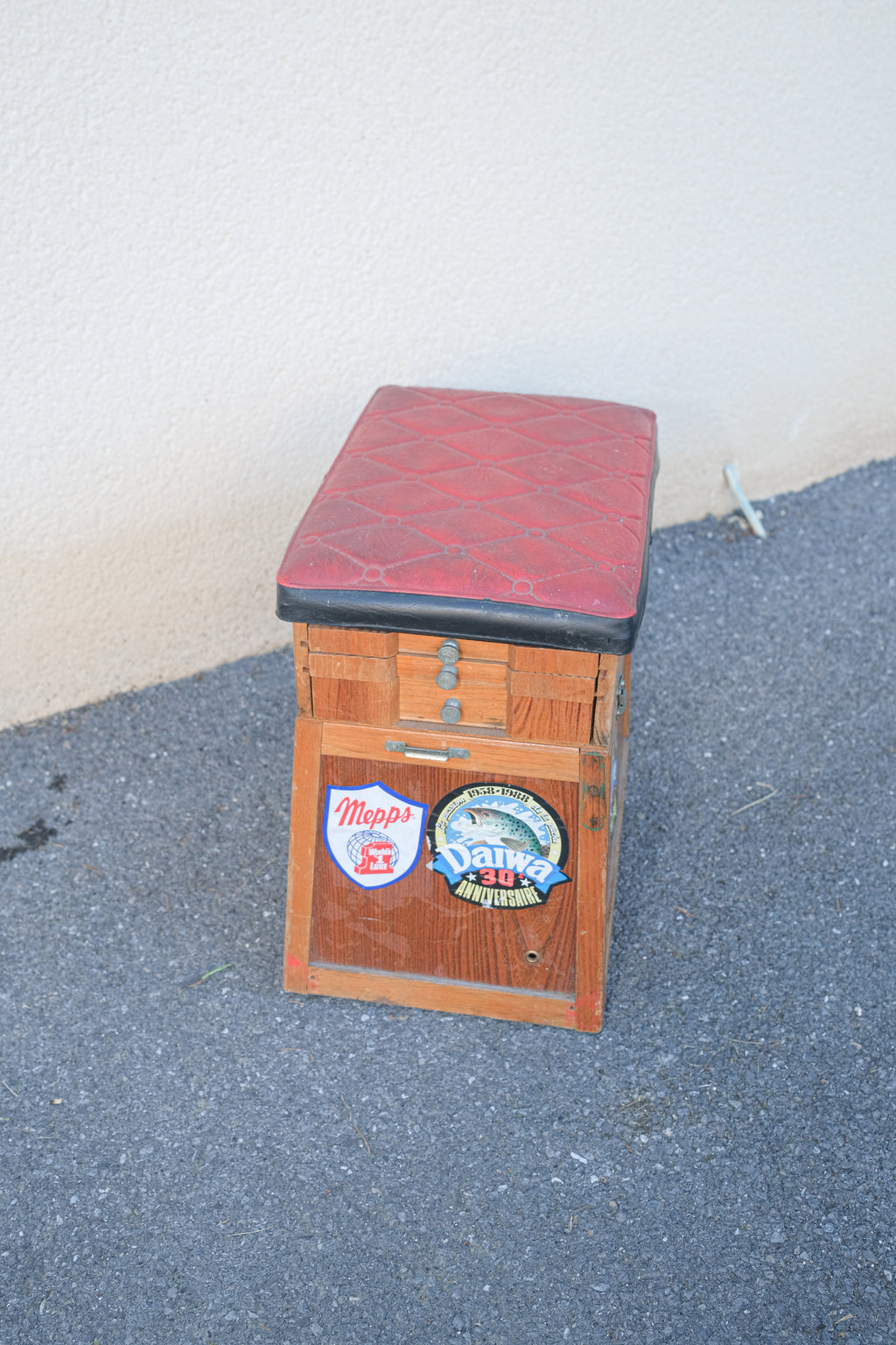 TABOURET DE PÈCHE DES ANNÉE 1980