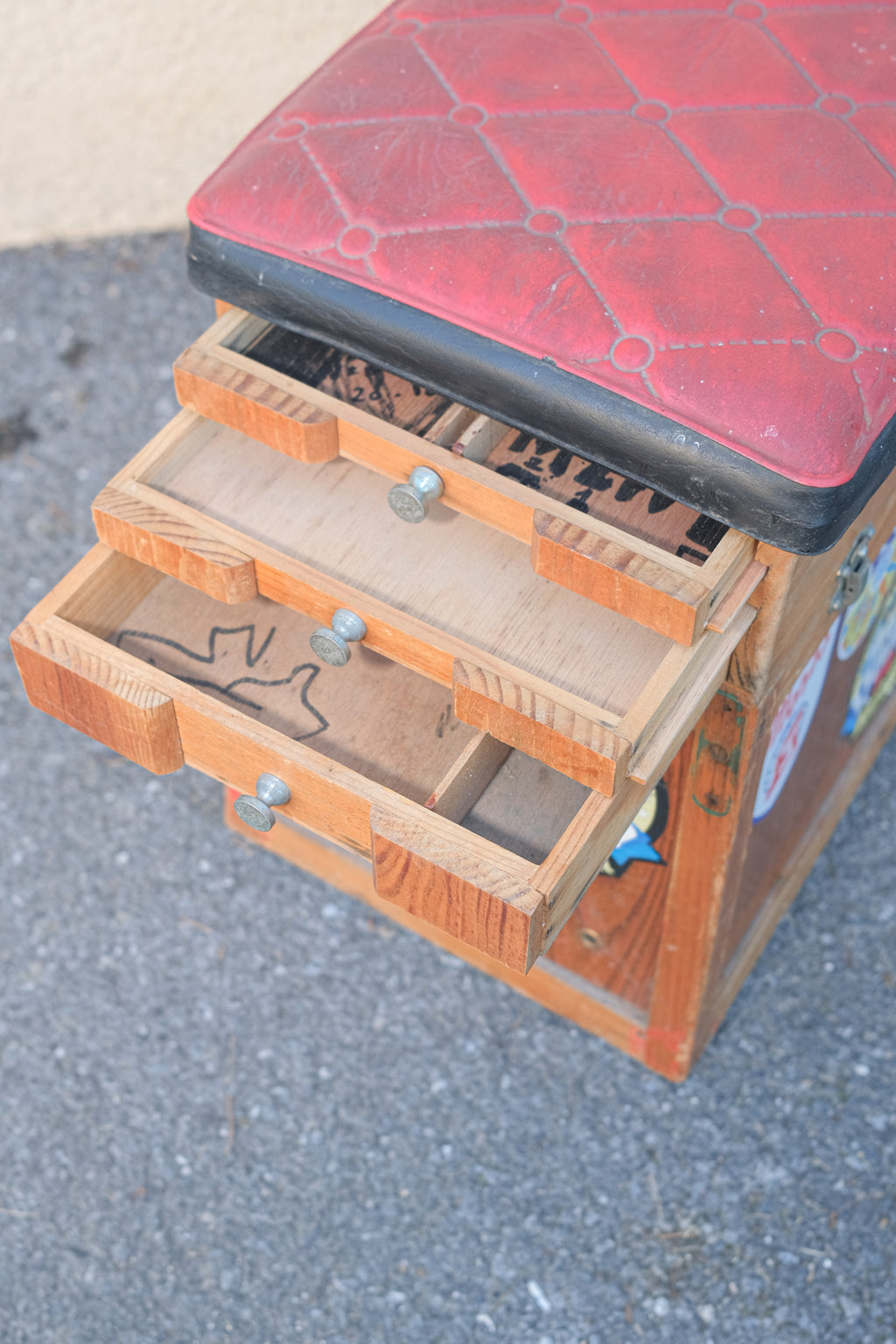 TABOURET DE PÈCHE DES ANNÉE 1980