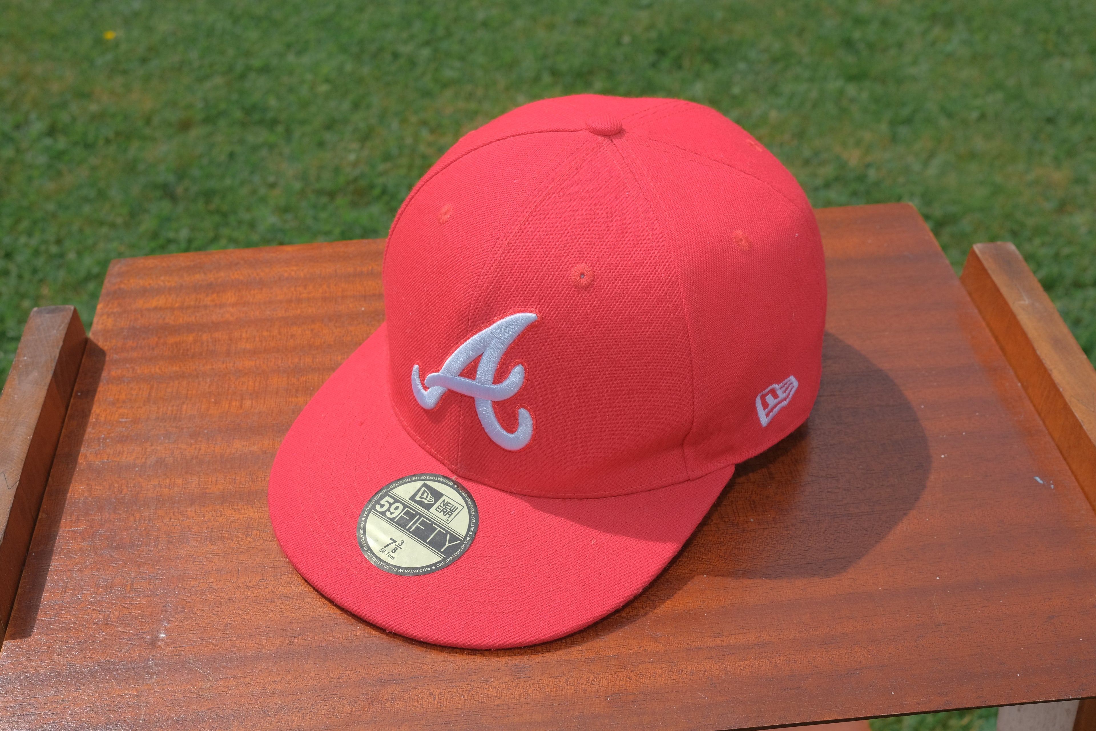 CASQUETTE ATLANTA BRAVES NEW ERA ROUGE