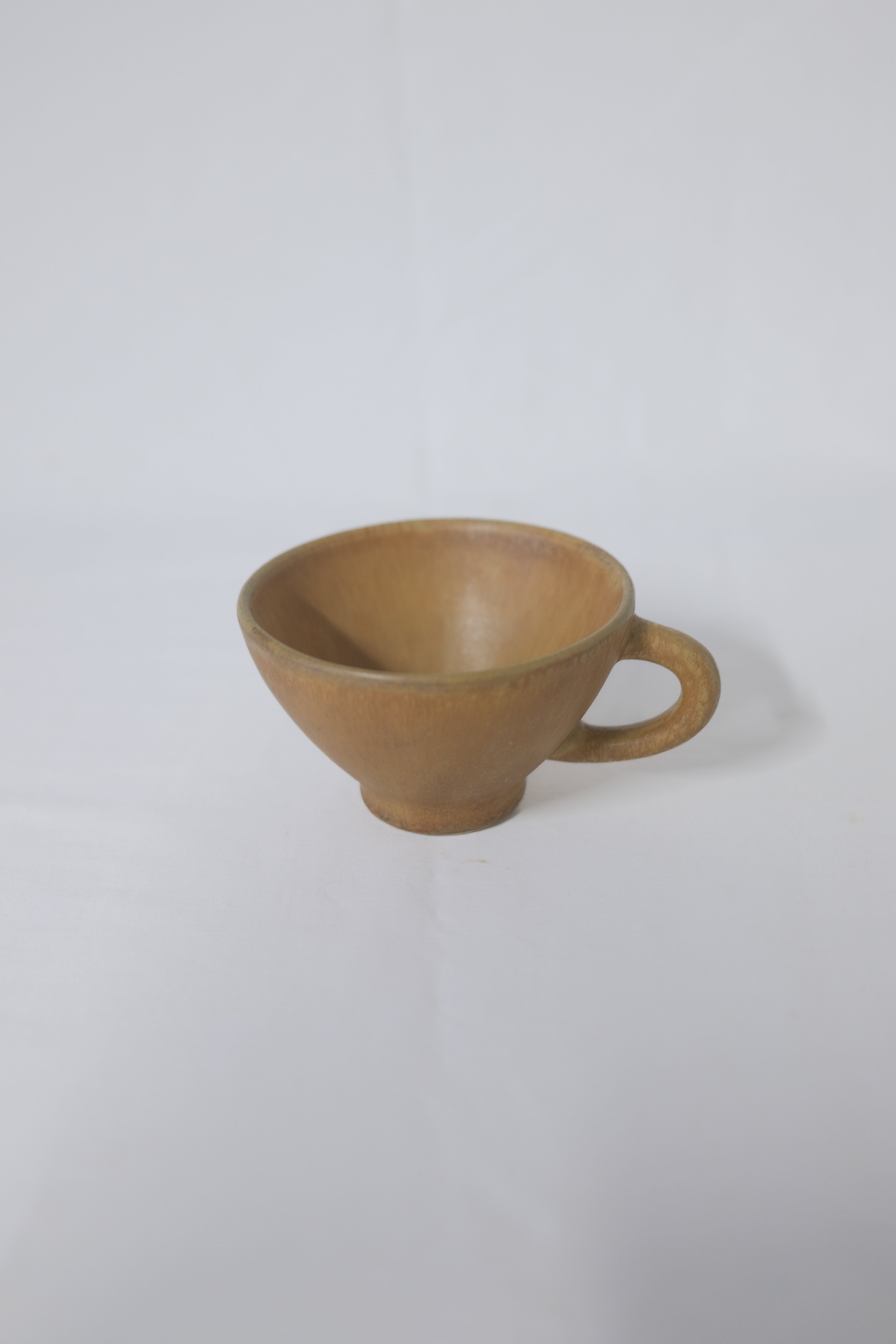 SET DE TASSES EN GRÈS BRUN
