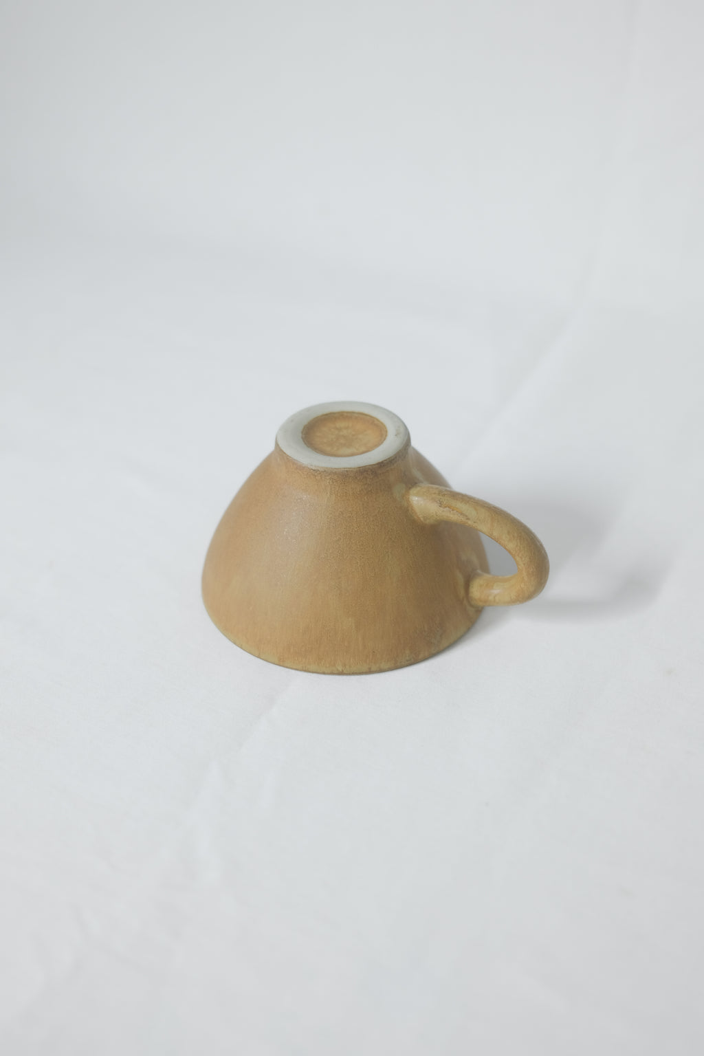 SET DE TASSES EN GRÈS BRUN