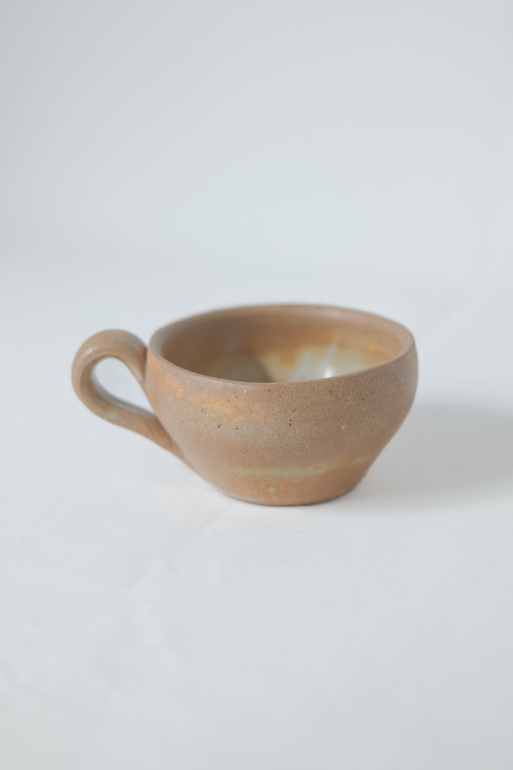 SET DE TASSES EN GRÈS BRUN