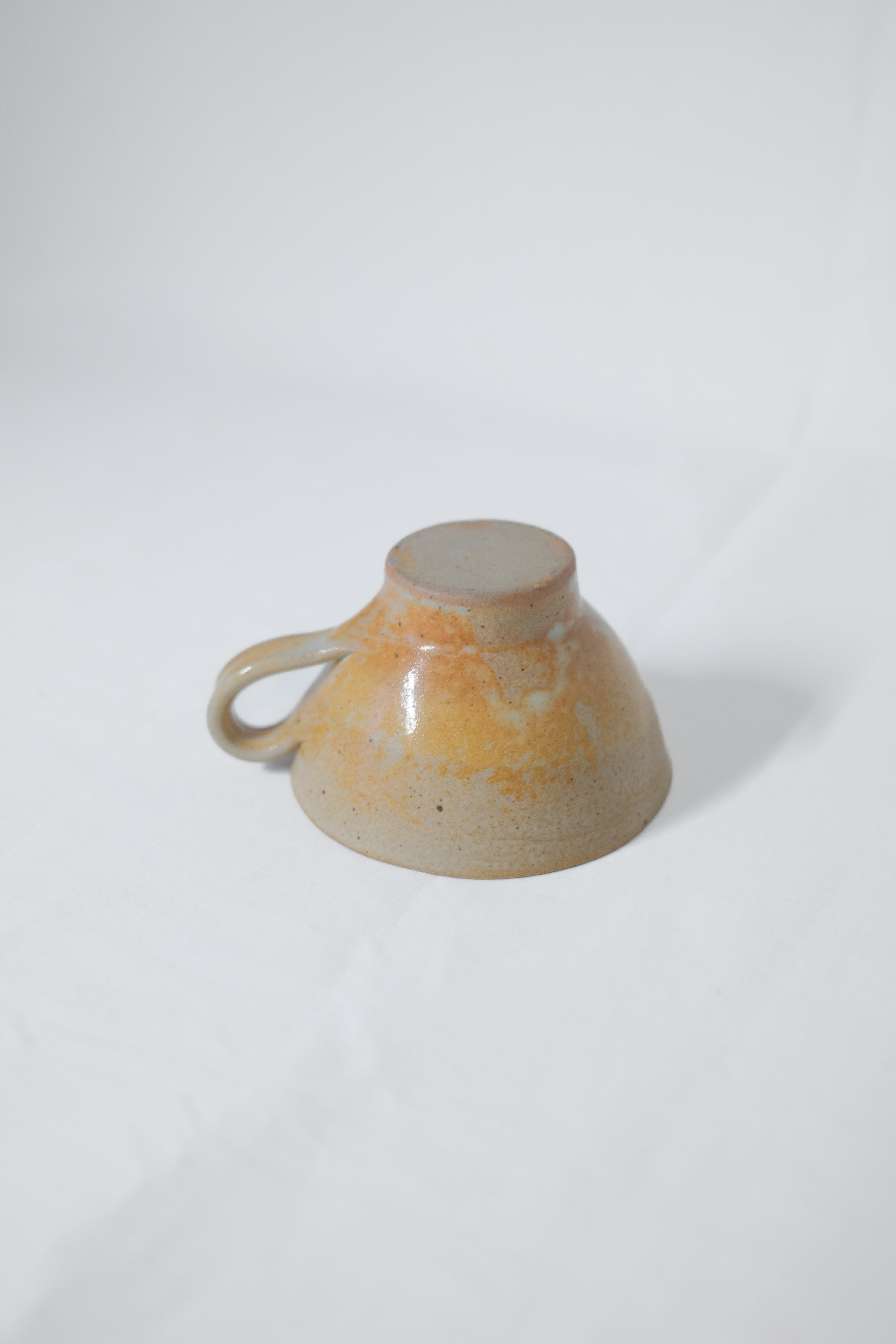 SET DE TASSES EN GRÈS BRUN