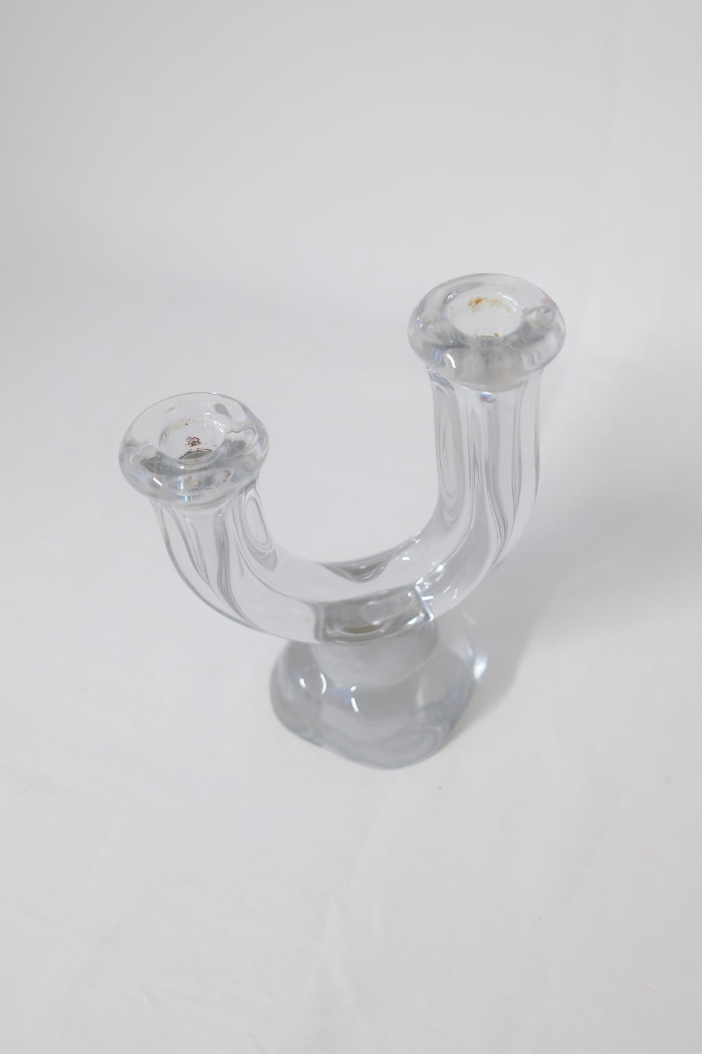 ANCIEN BOUGEOIR EN CRISTAL DE VANNES
