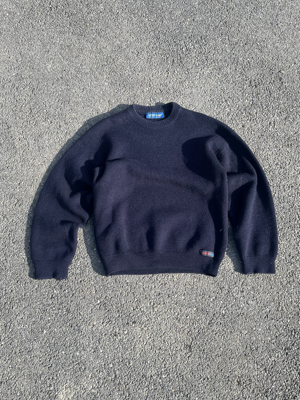 PULL EN LAINE BLEU MADE IN FRANCE