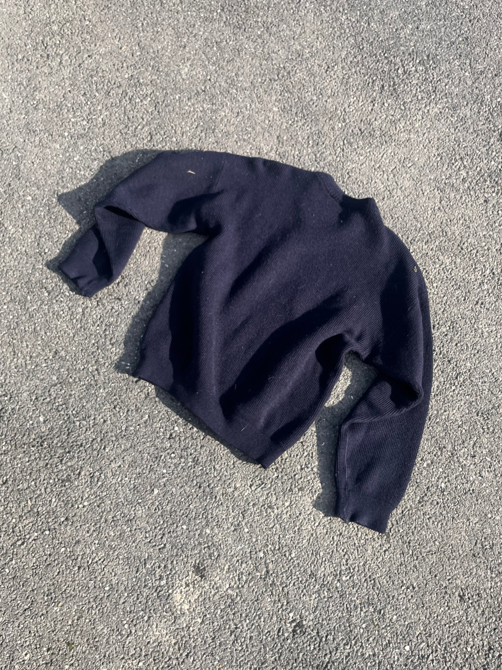 PULL EN LAINE BLEU MADE IN FRANCE