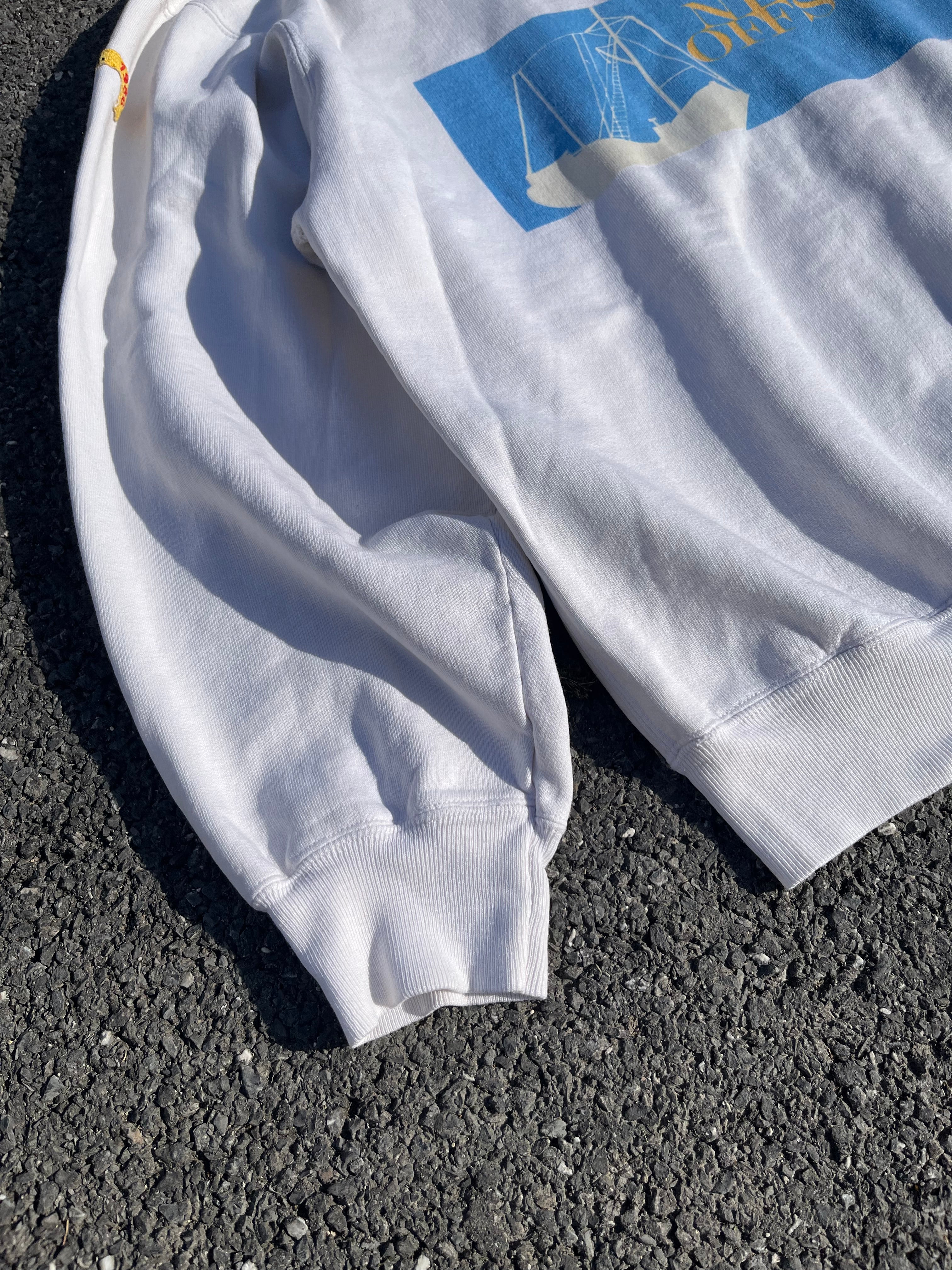 SWEAT BLANC MARITIME