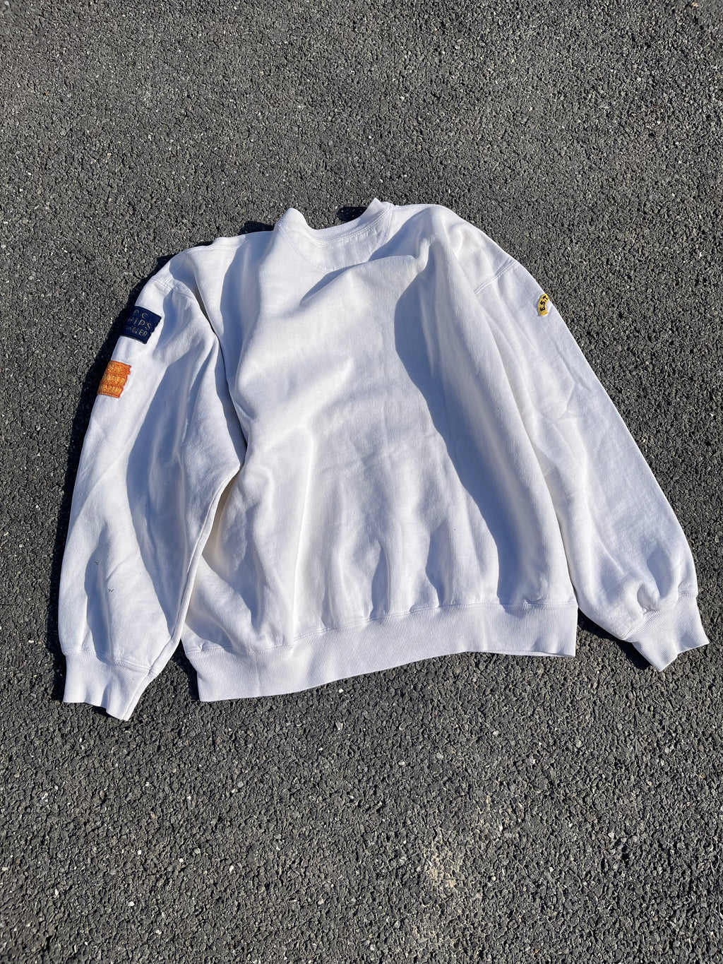 SWEAT BLANC MARITIME