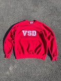 SWEAT LEE ROUGE "VSD"