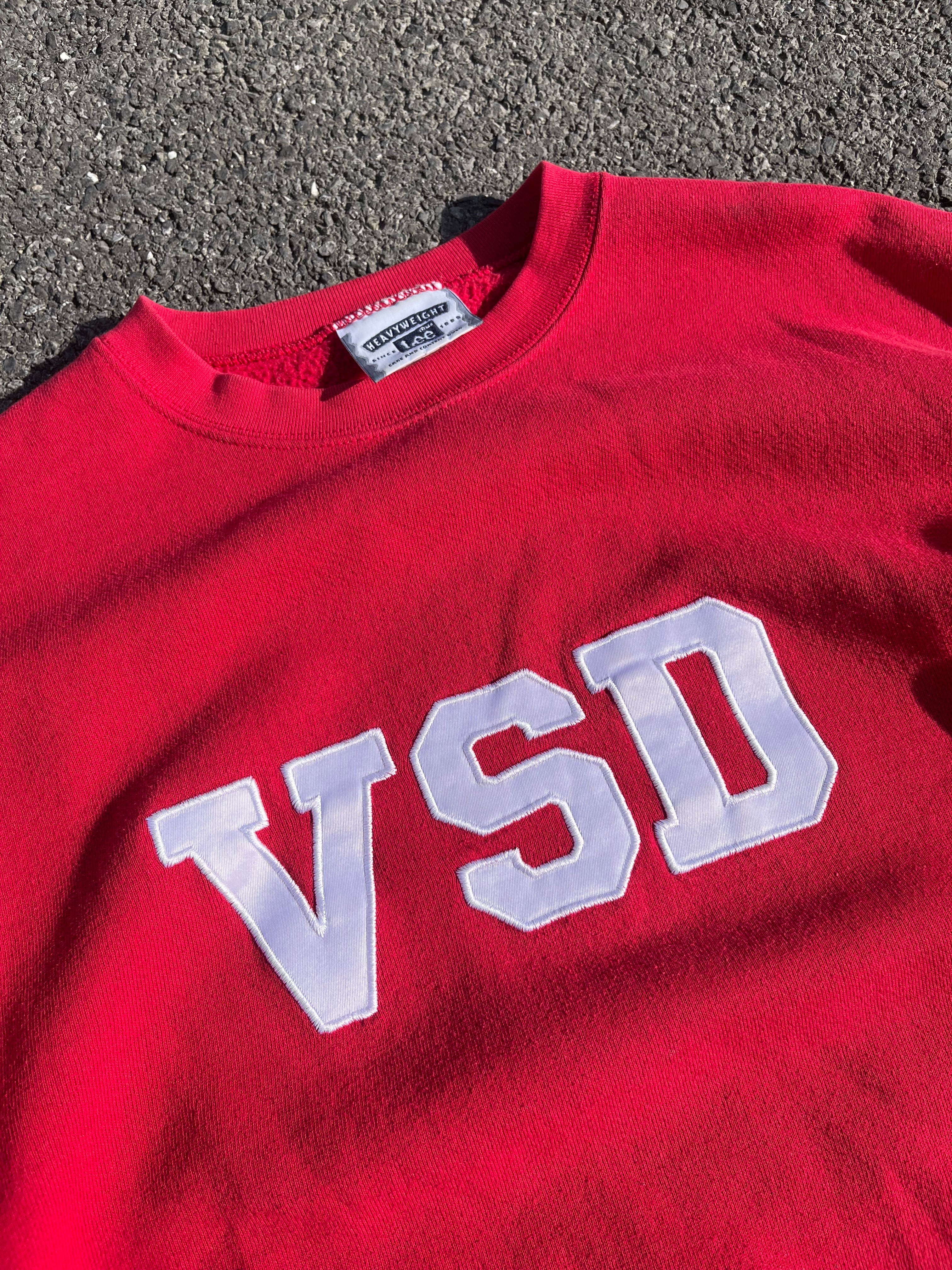 SWEAT LEE ROUGE "VSD"