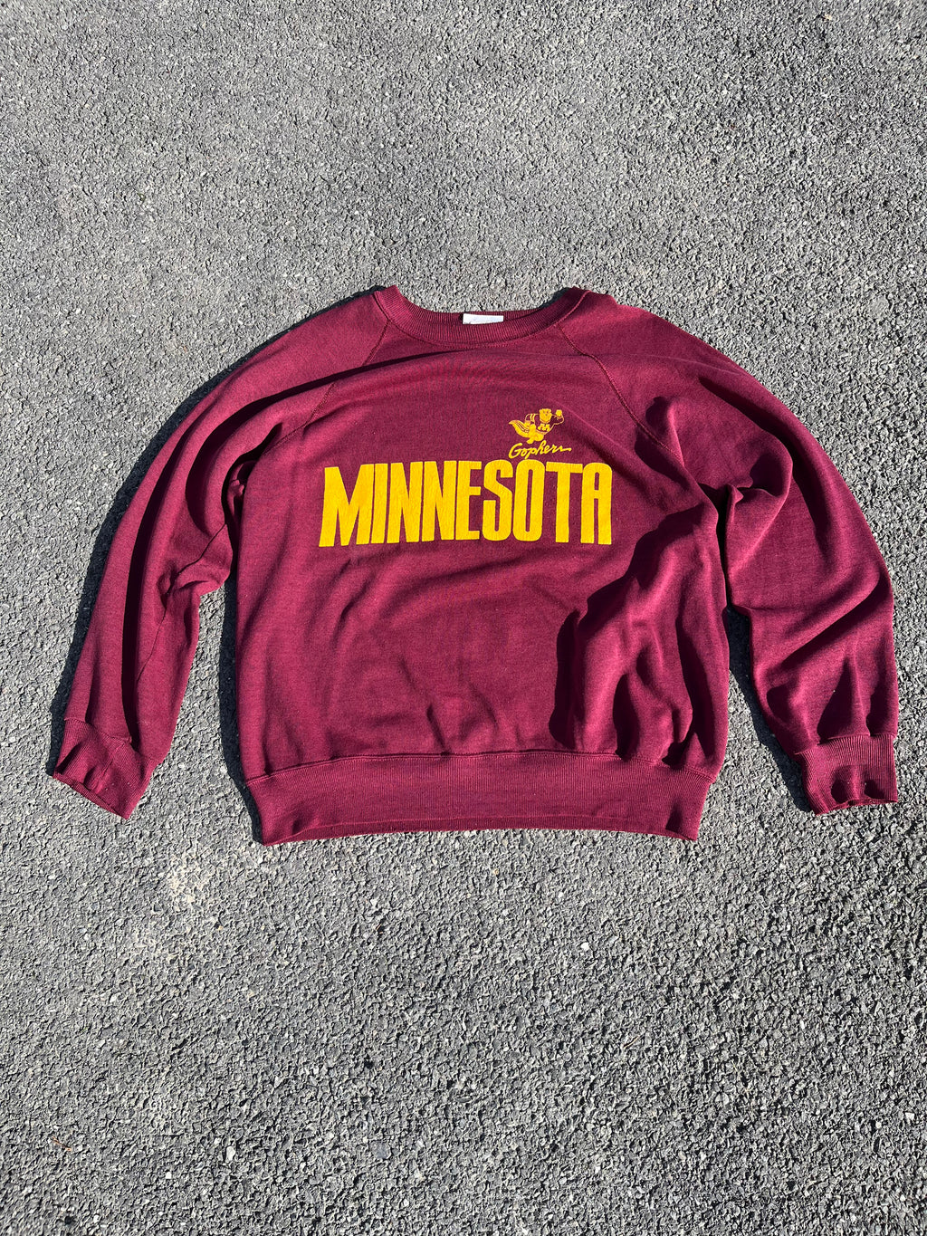 SWEAT BORDEAUX ÉQUIPE DE SPORT MADE IN USA