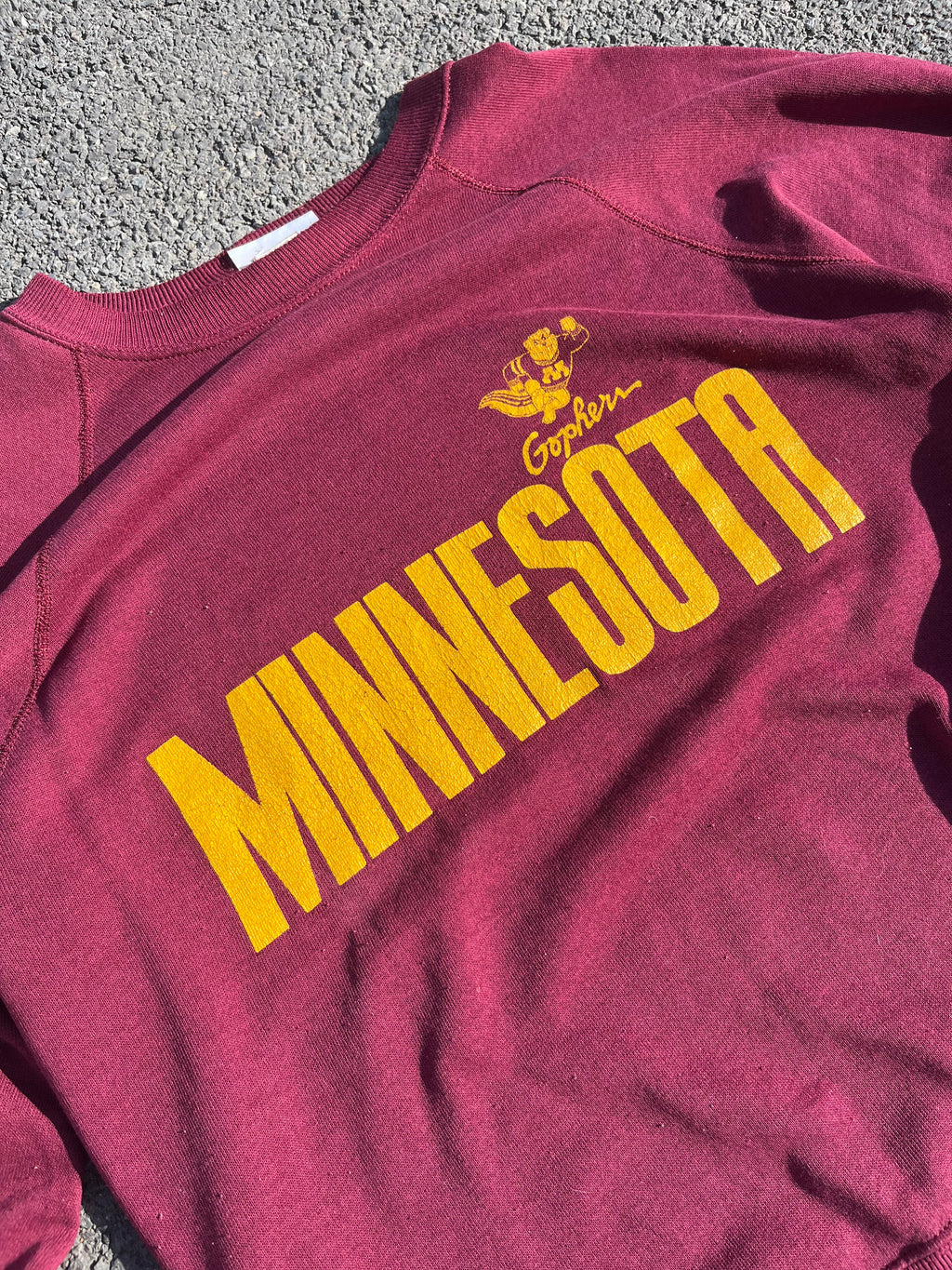SWEAT BORDEAUX ÉQUIPE DE SPORT MADE IN USA