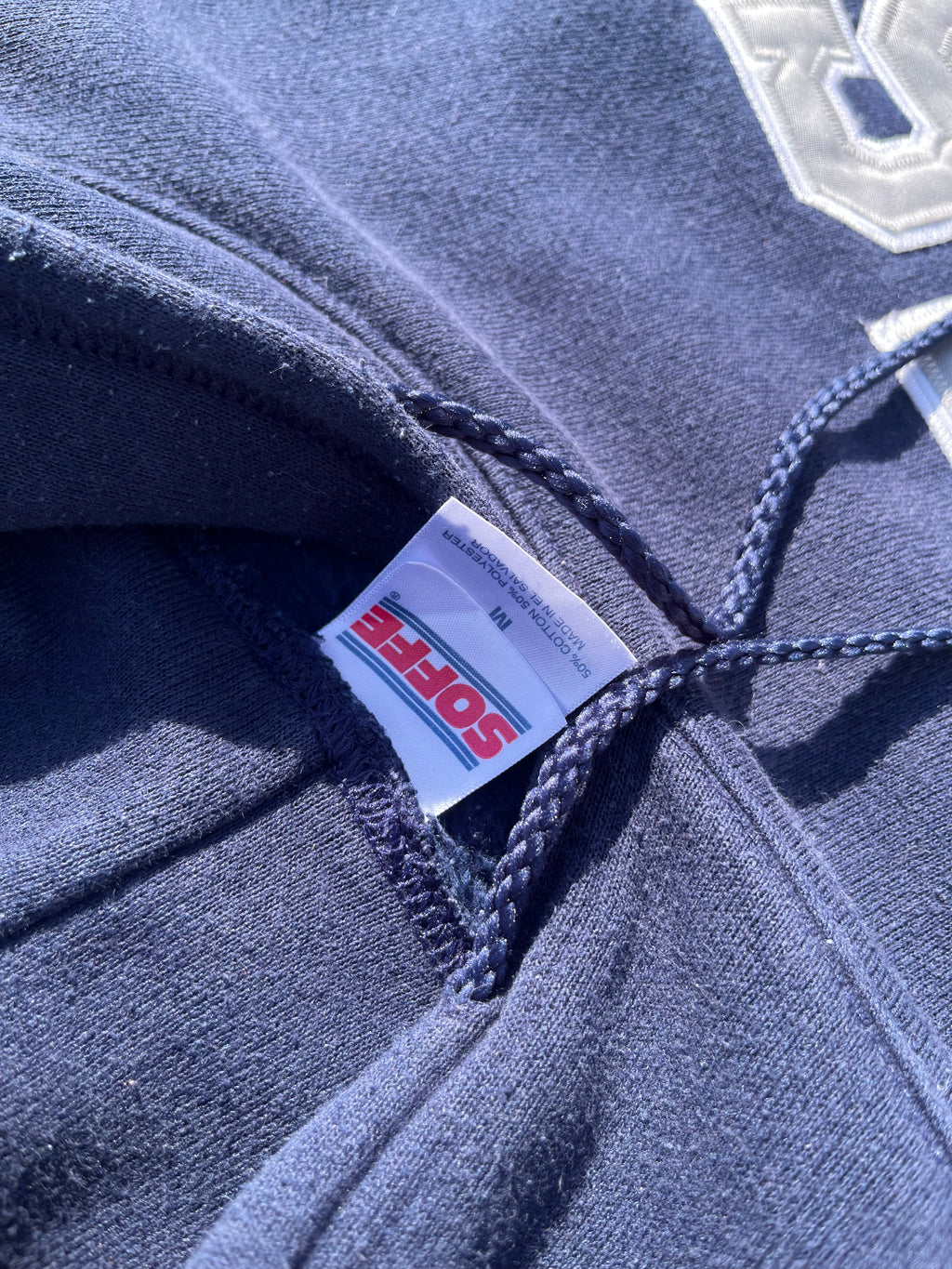 SWEAT D'UNIVERSITÉ BLEU