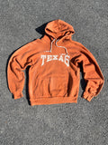 ANCIEN SWEAT TEXAS ORANGE MADE IN USA