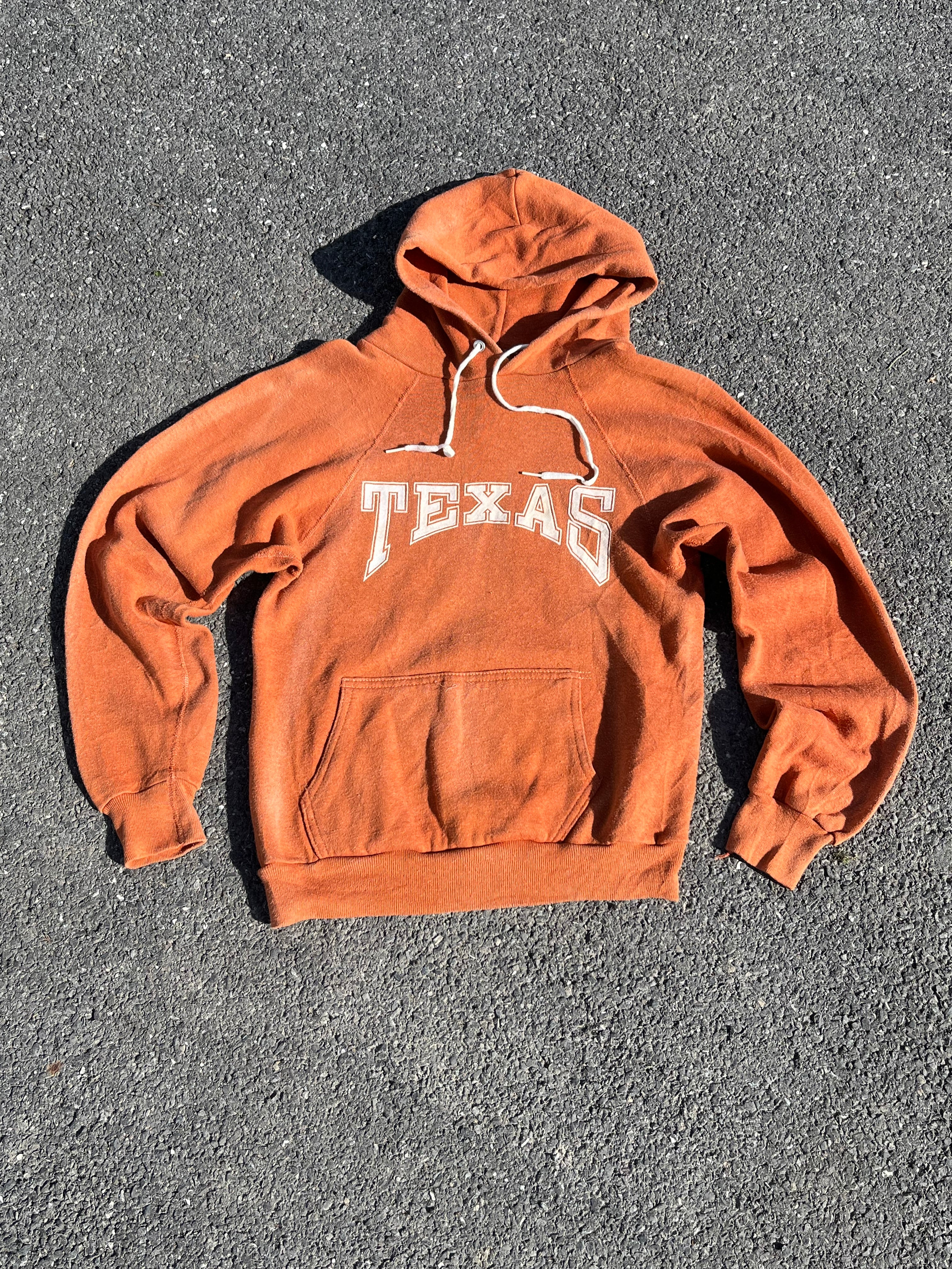 ANCIEN SWEAT TEXAS ORANGE MADE IN USA