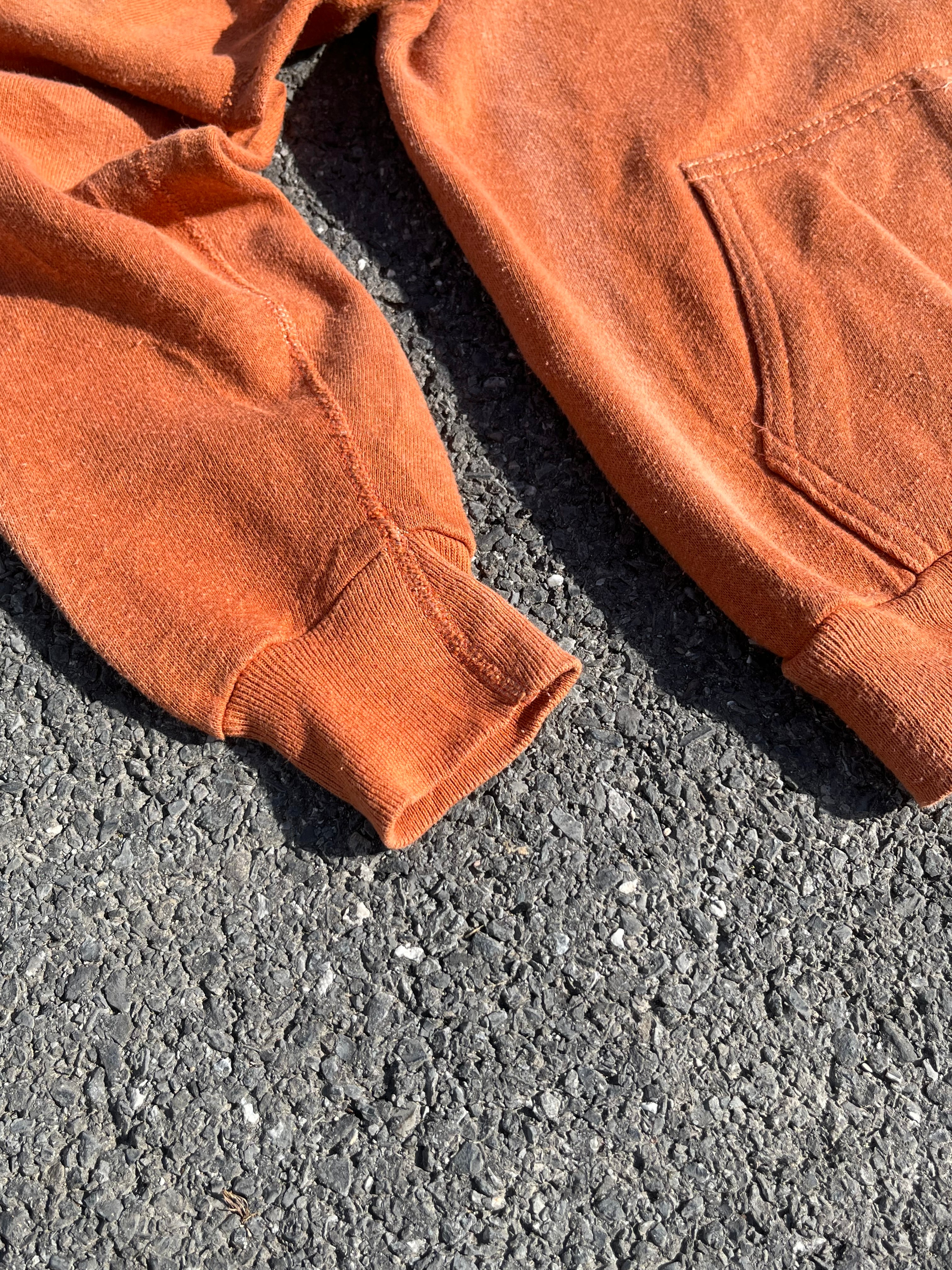 ANCIEN SWEAT TEXAS ORANGE MADE IN USA