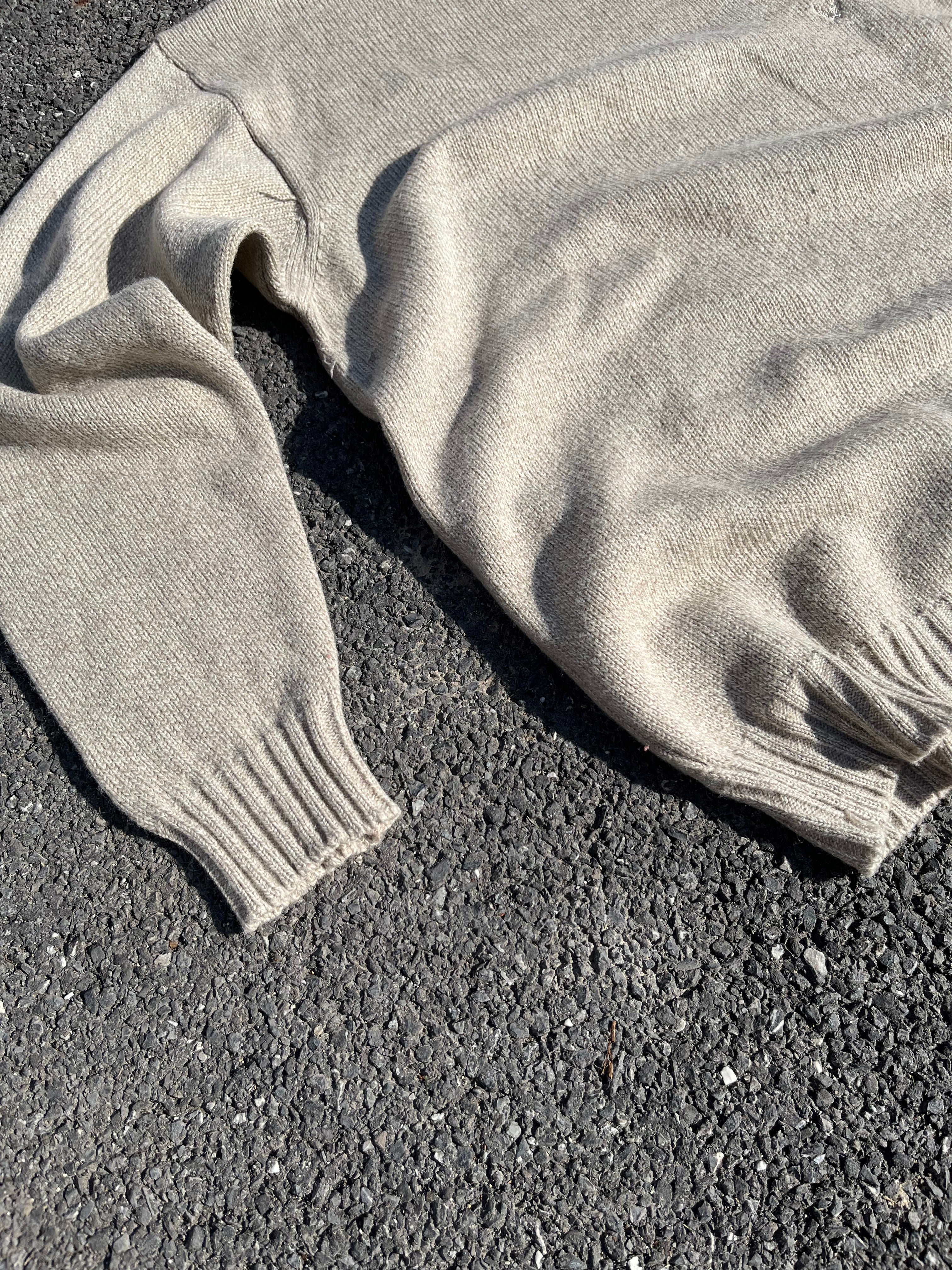 PULL EN LAINE AVIREX BEIGE