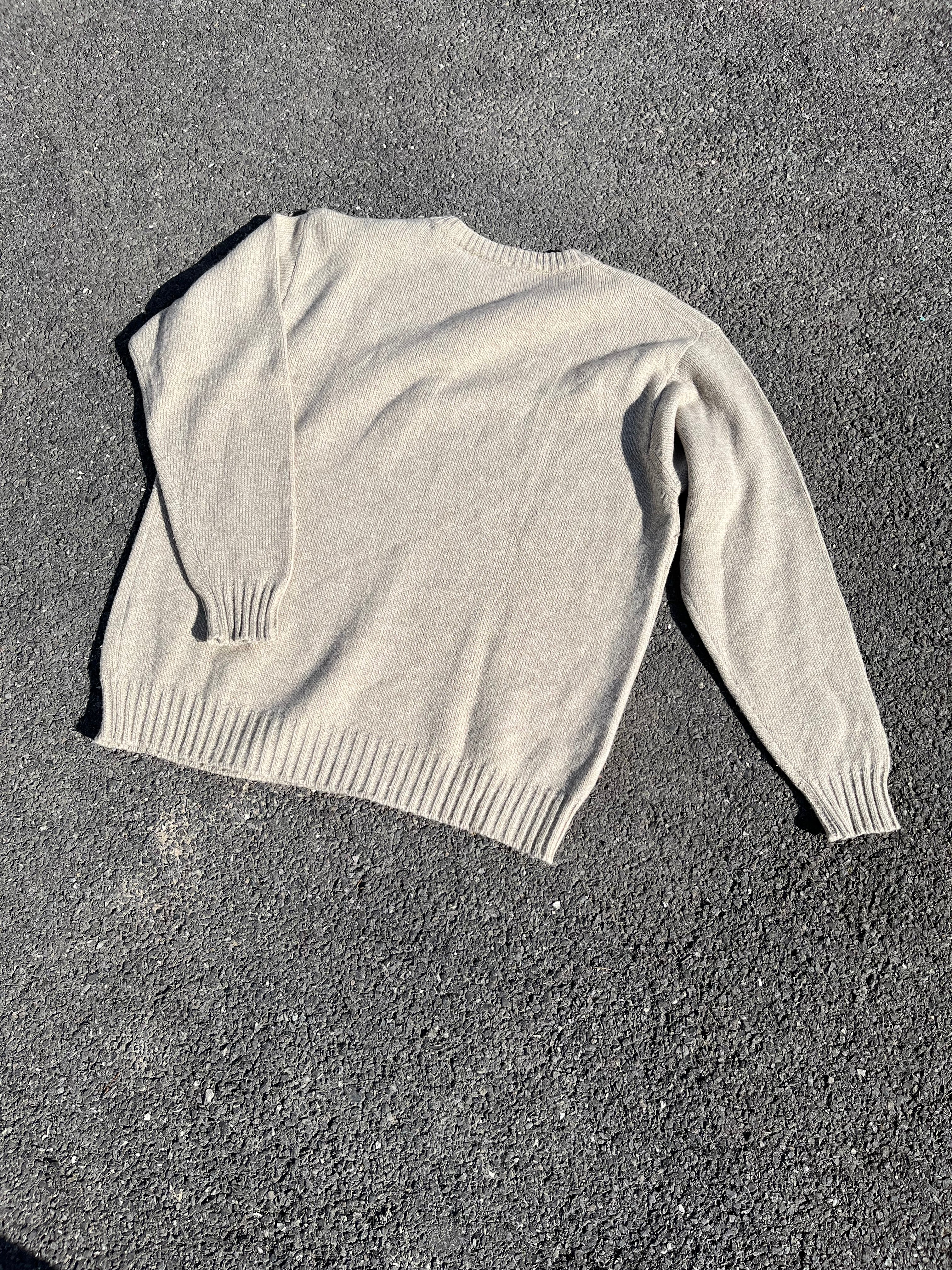 PULL EN LAINE AVIREX BEIGE